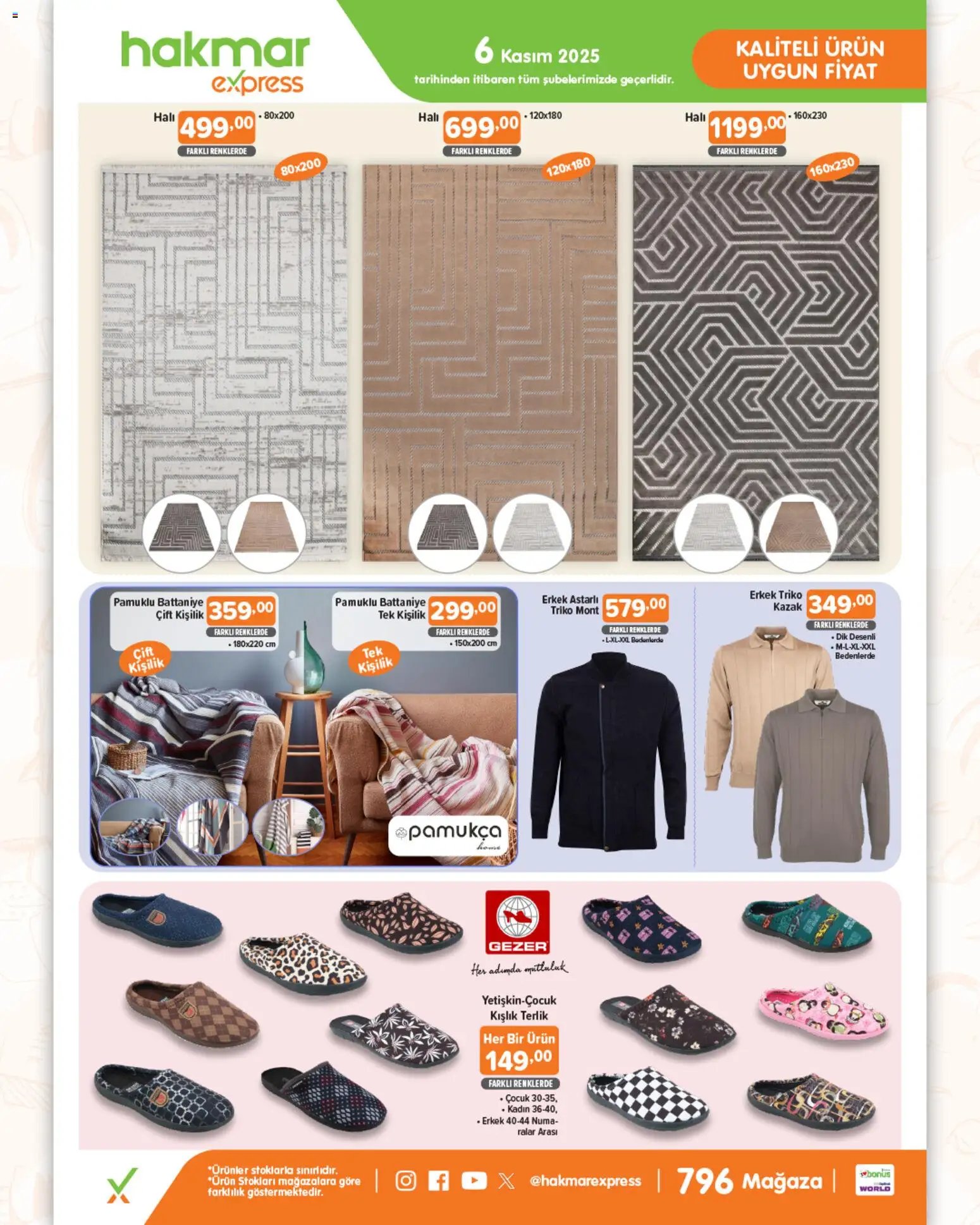 Hakmar Express Perşembe Aktüel Ürünler