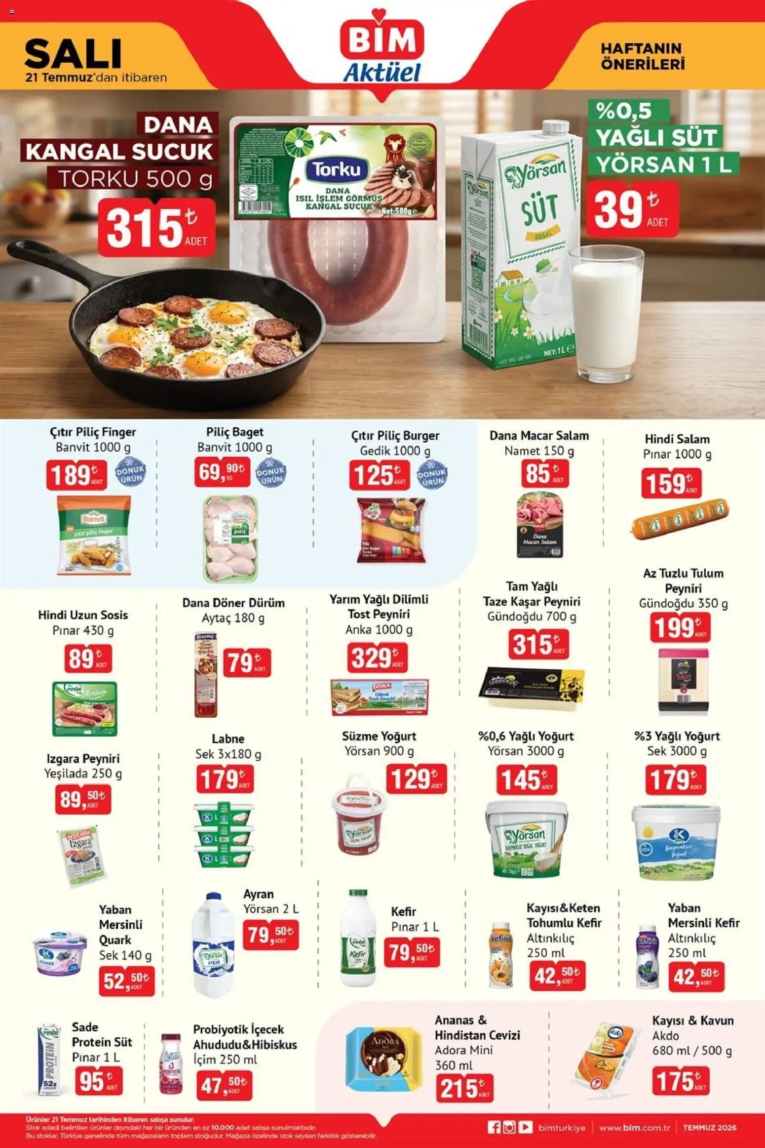 BİM - Katalog Salı