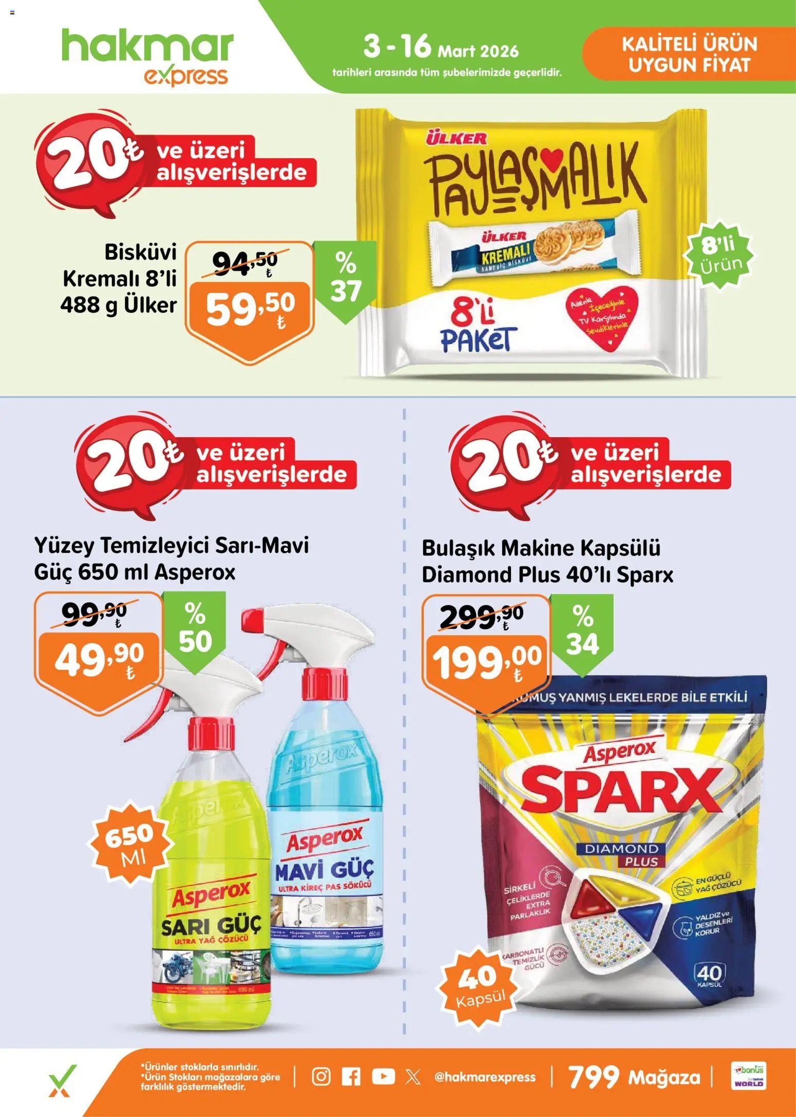 Hakmar Express - Salı Aktüel Ürünler