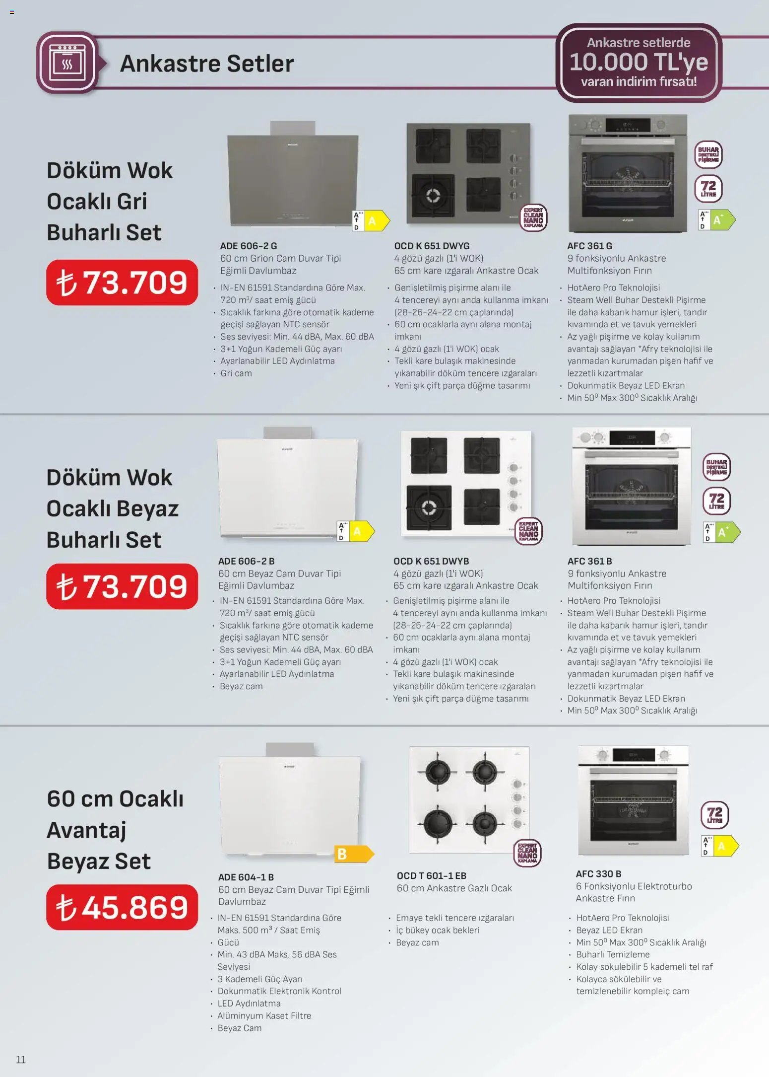 Arçelik Ankastre Kataloğu