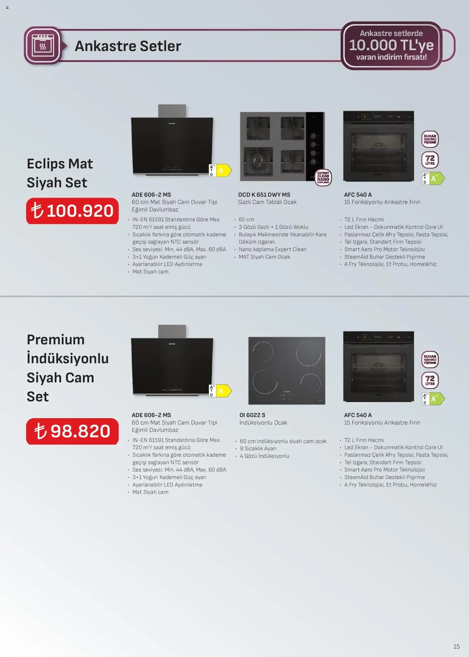 Arçelik Ankastre Kataloğu