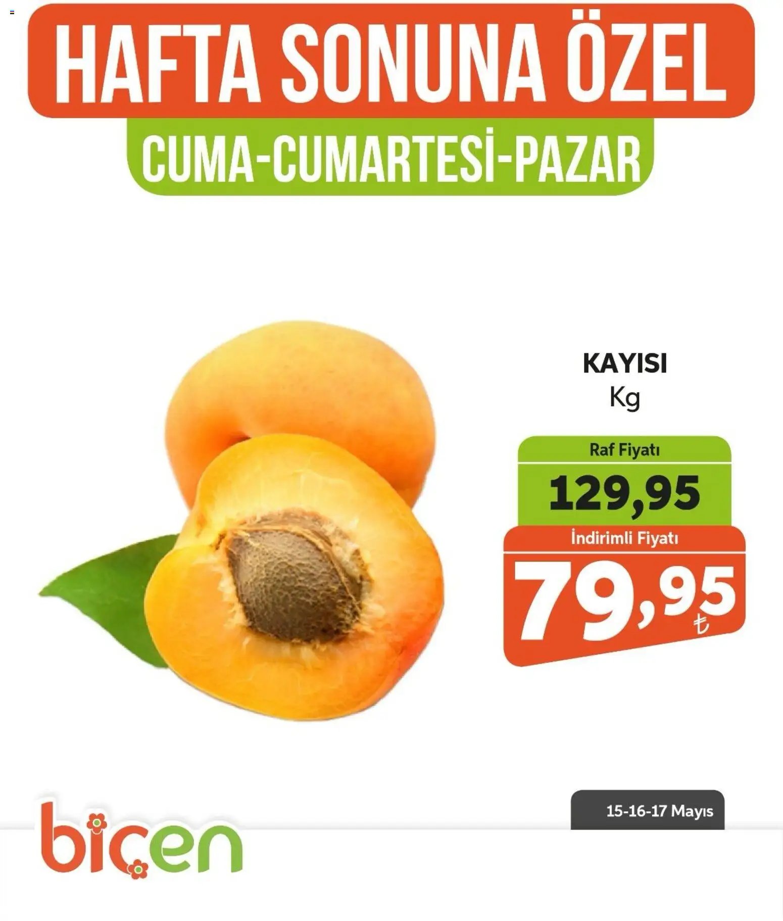 Biçen Market - Hafta Sonuna Özel - Meyve İndirimi