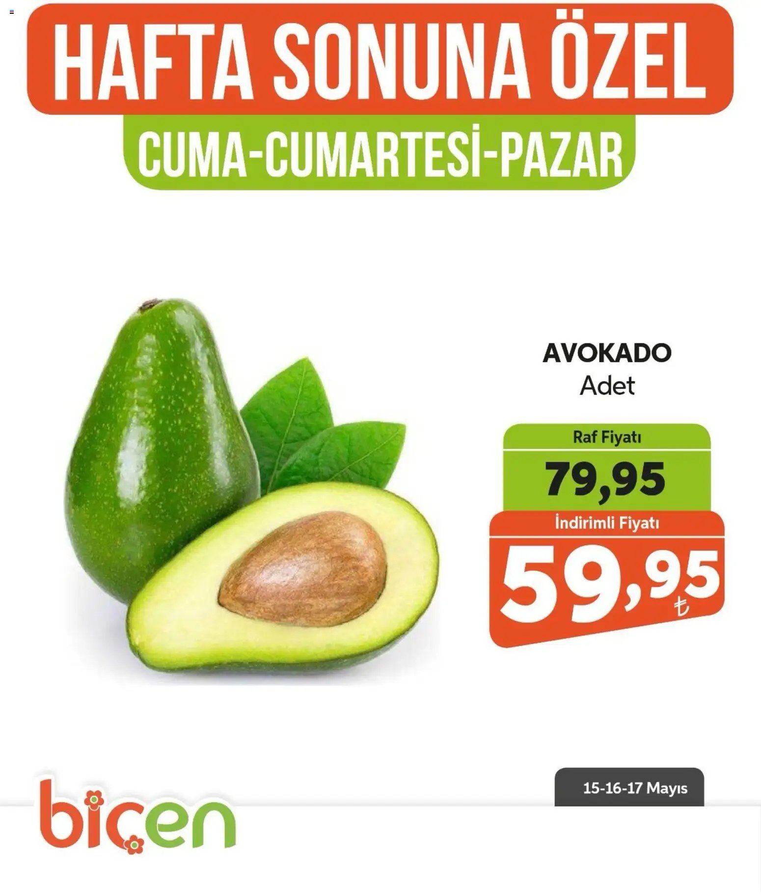 Biçen Market - Hafta Sonuna Özel - Meyve İndirimi