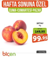 Biçen Market - Hafta Sonuna Özel - Meyve İndirimi