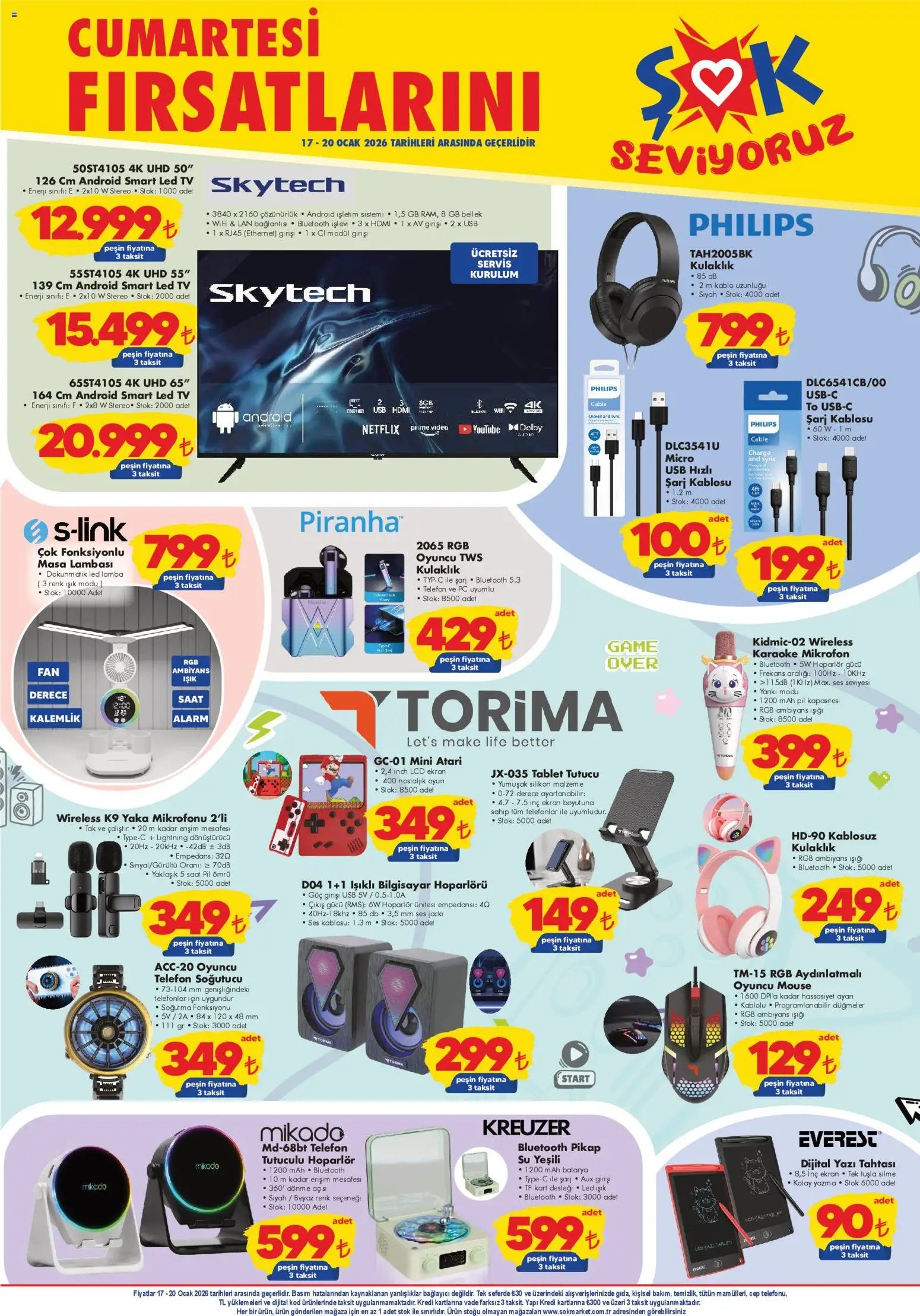 Şok Market Hafta sonu fırsatları