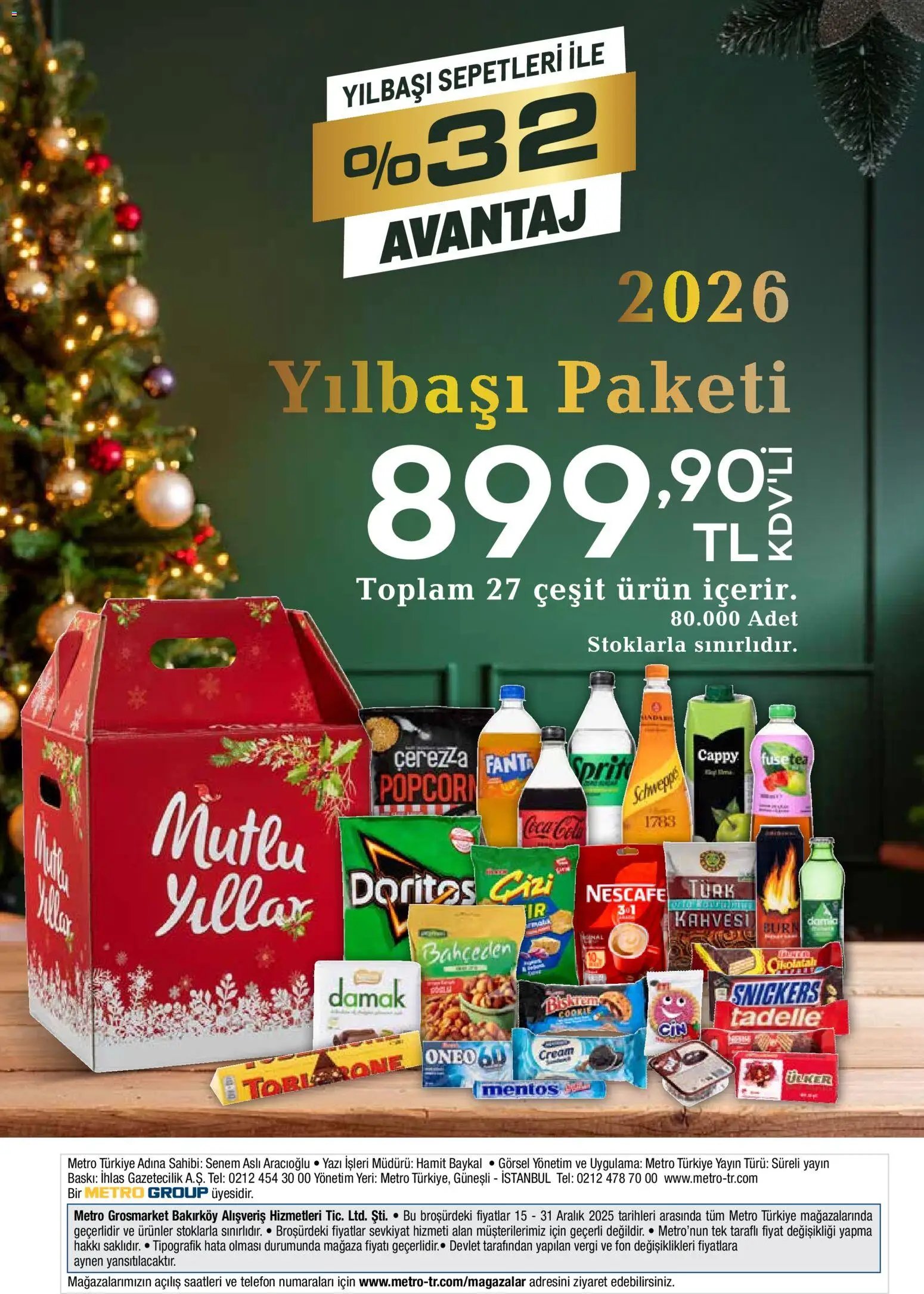 Metro - Yılbaşı Şekerleme Kataloğu