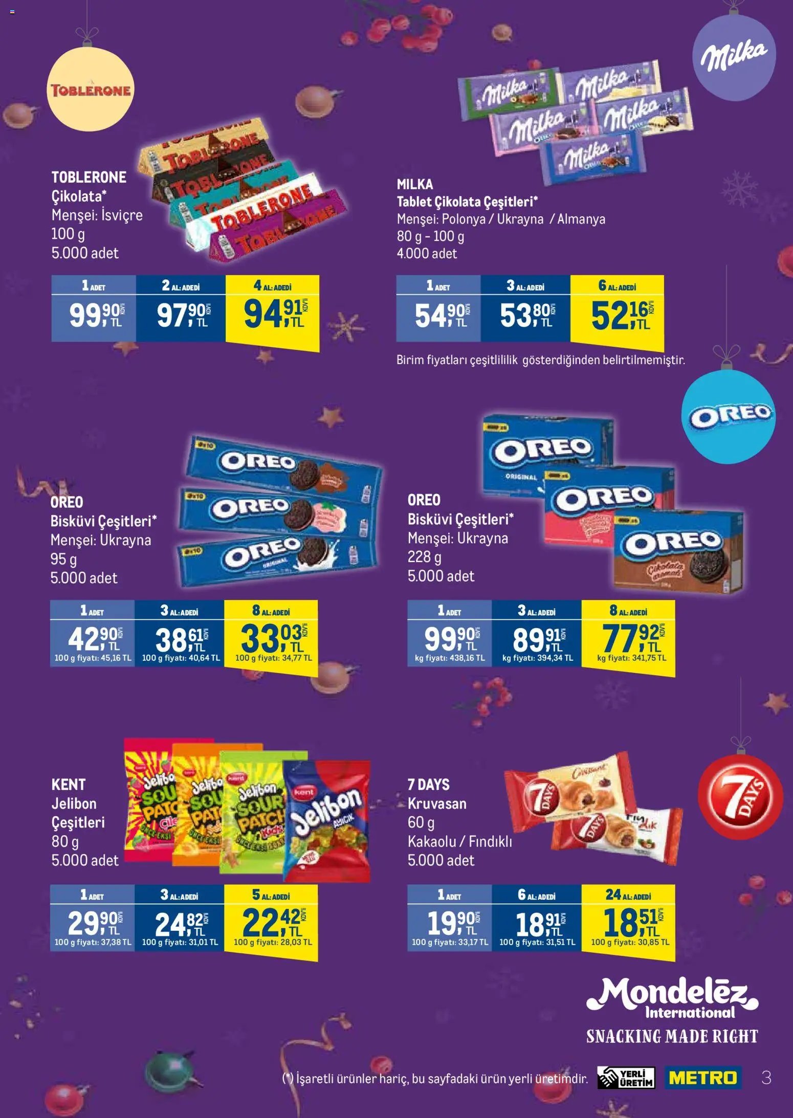 Metro - Yılbaşı Şekerleme Kataloğu