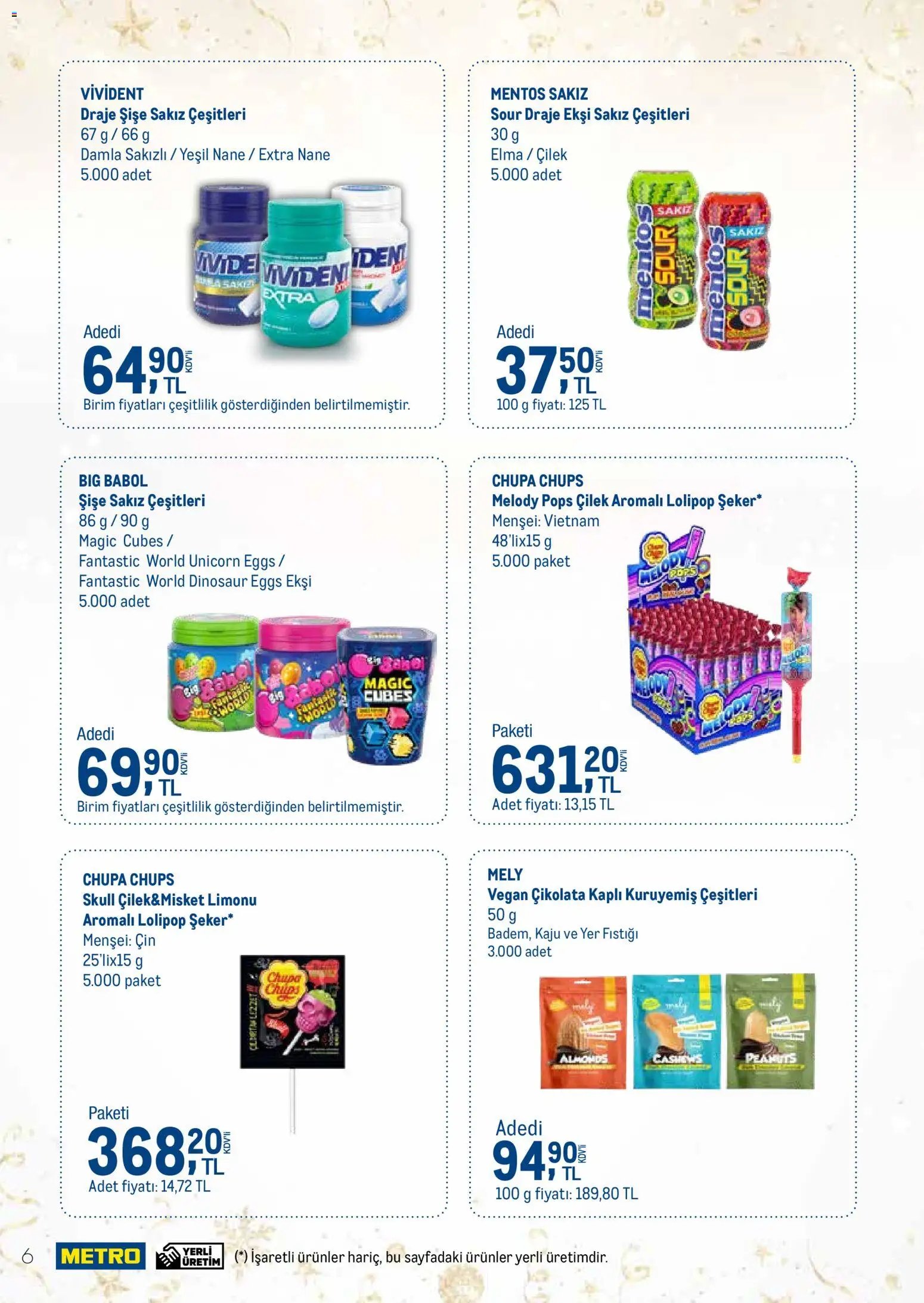 Metro - Yılbaşı Şekerleme Kataloğu