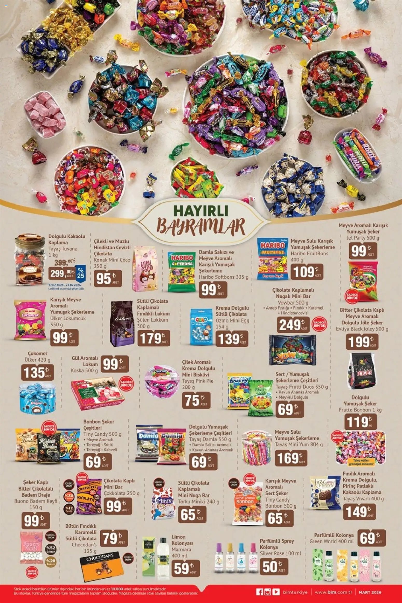 BİM - BAYRAM, Bayram