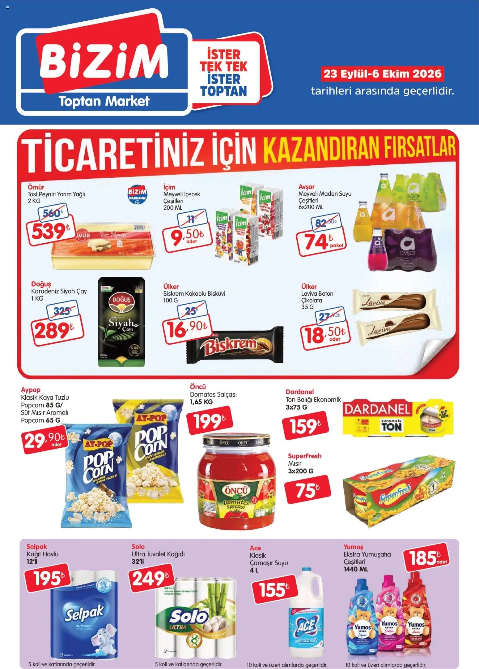 Bizim Toptan - Geleneksel kanal kataloğu
