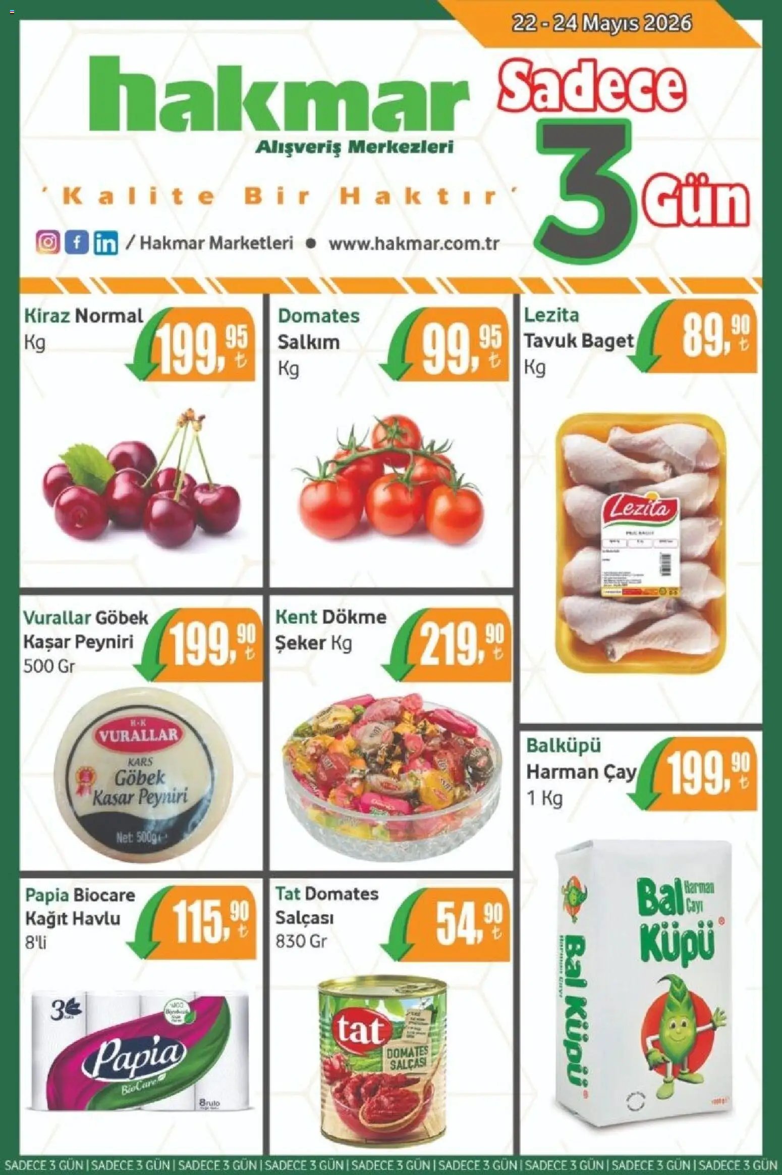 Hakmar - Katalog Sadece 3 Gün