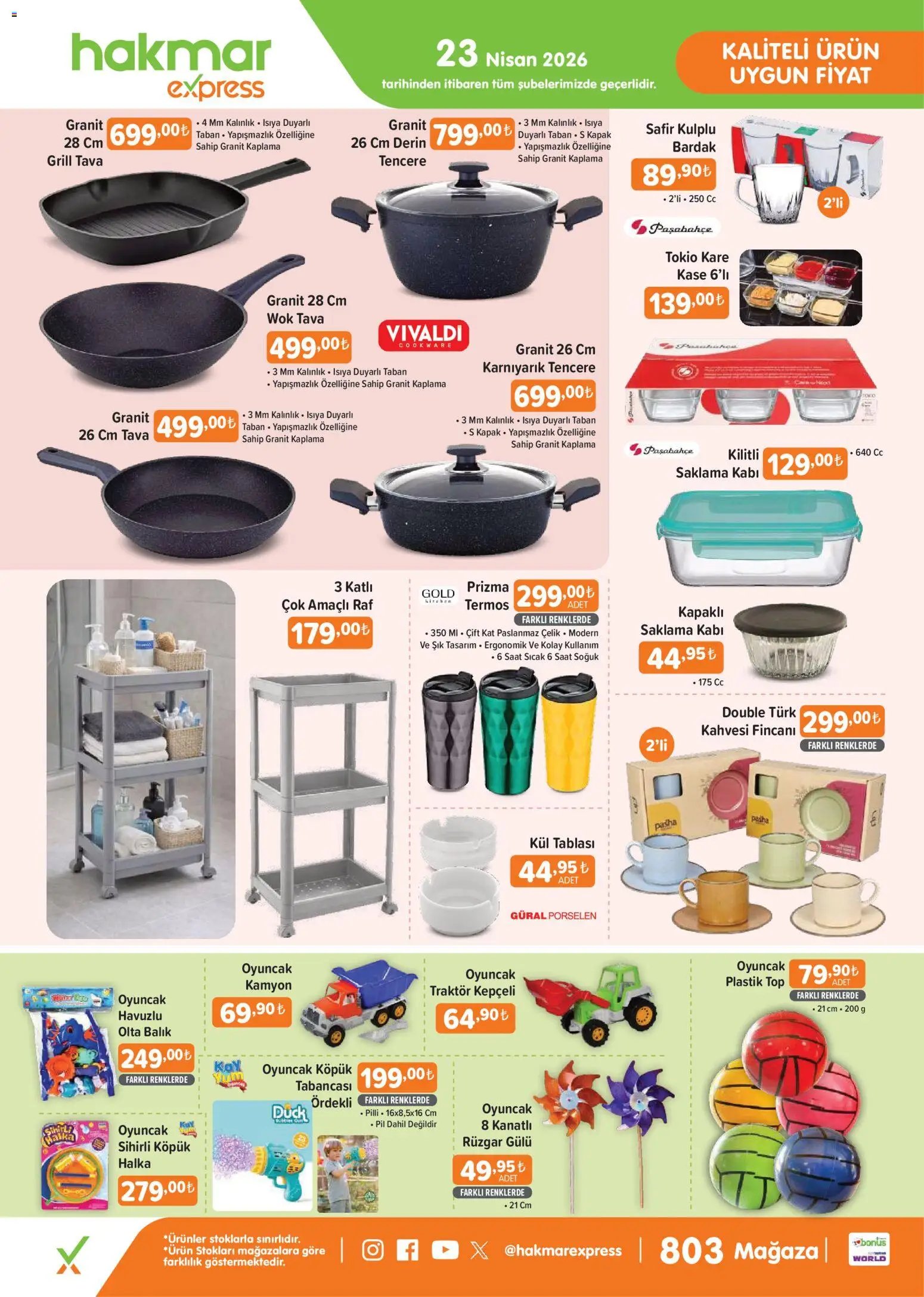 Hakmar Express - Perşembe Aktüel Ürünler