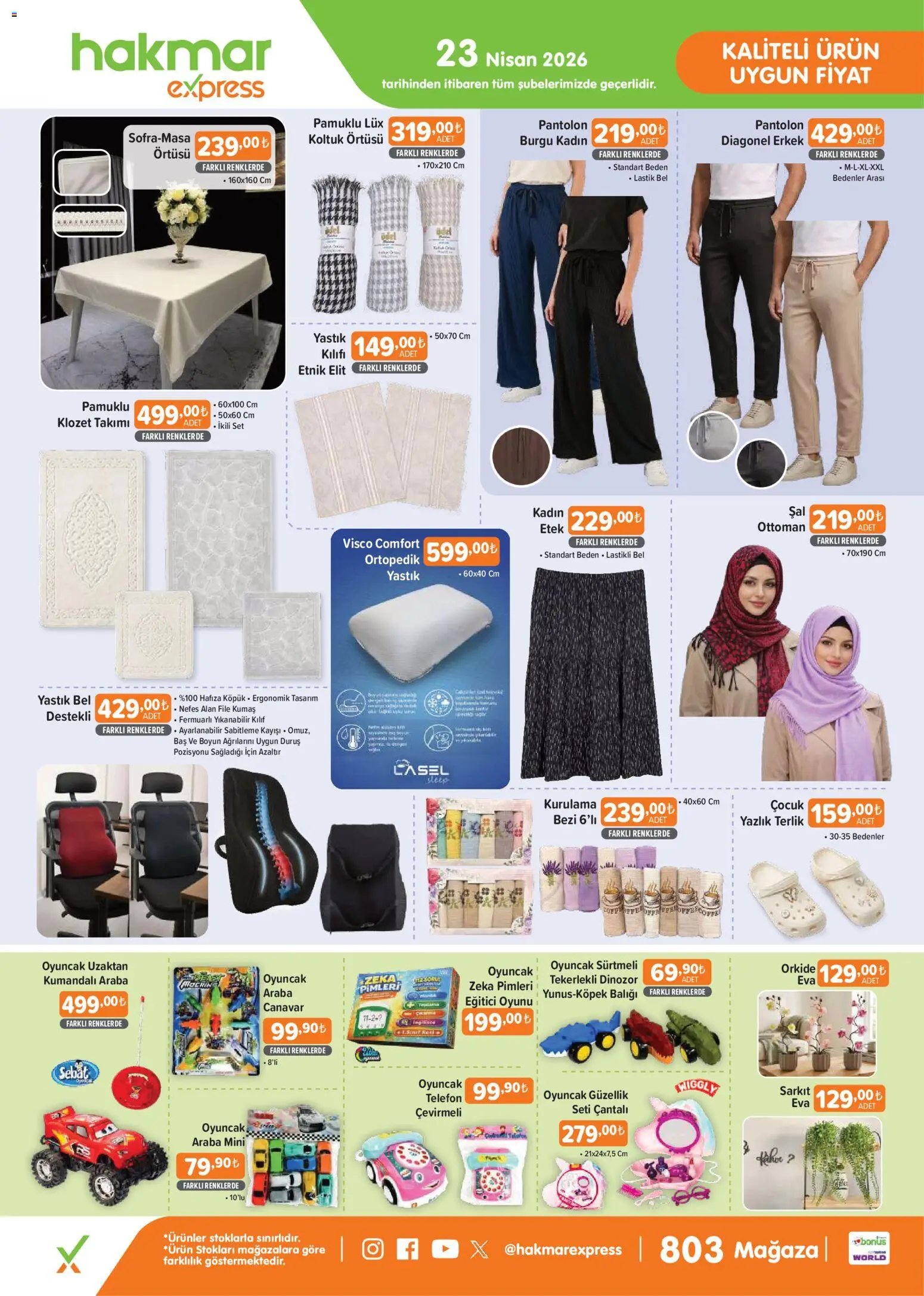 Hakmar Express - Perşembe Aktüel Ürünler