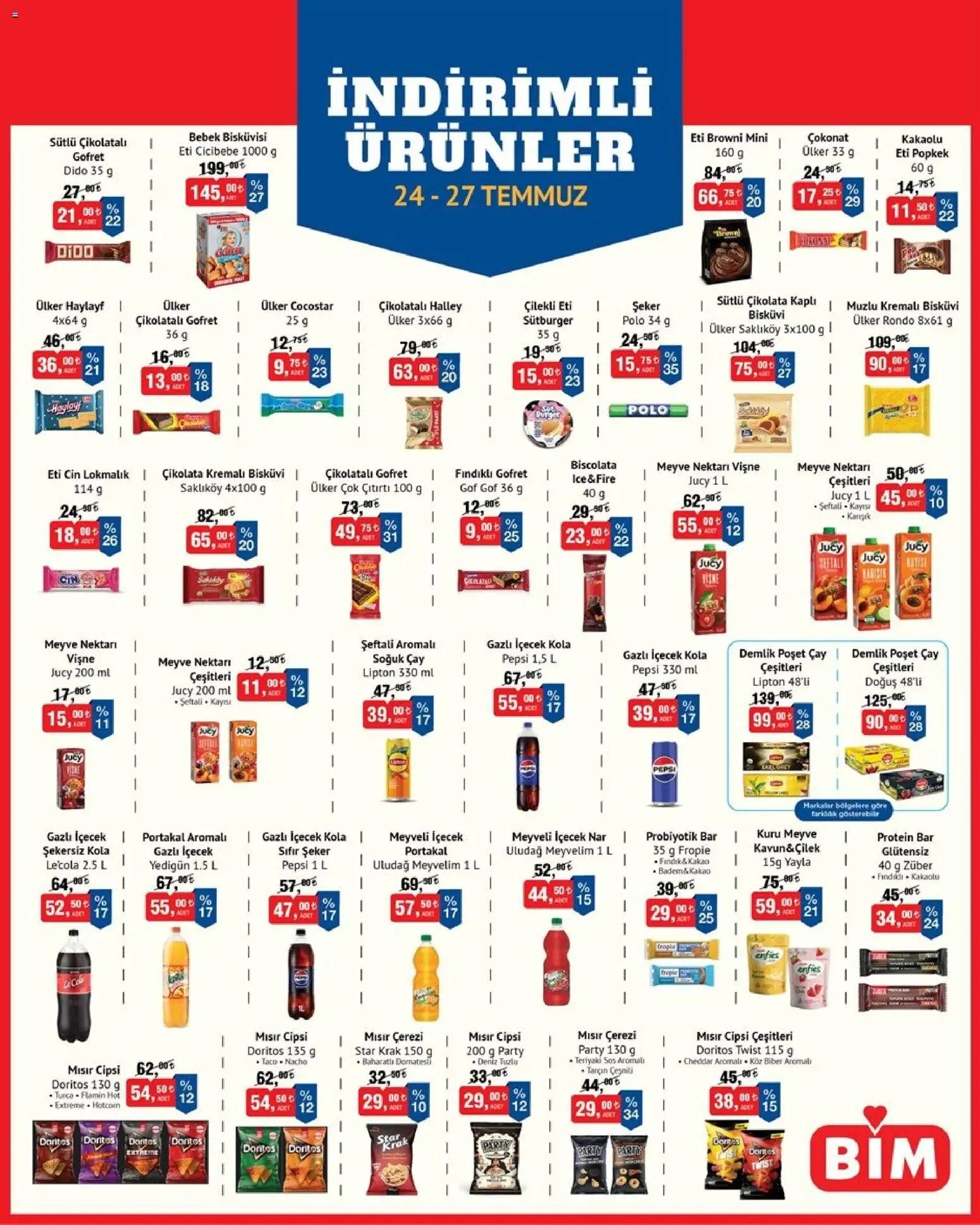 BİM - İndirimli Ürünler