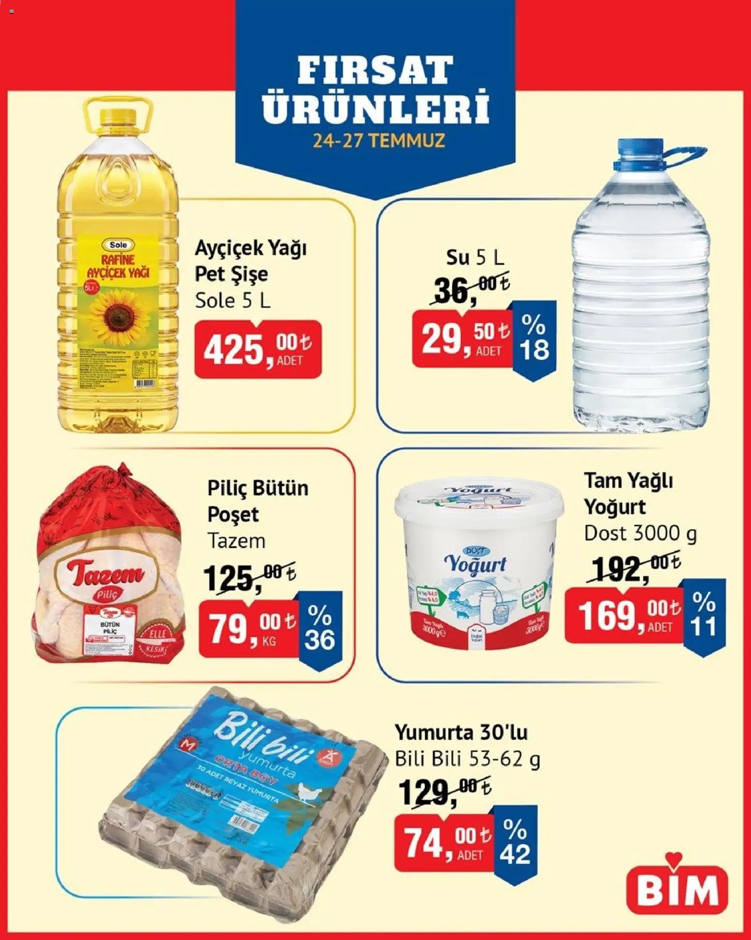 BİM - İndirimli Ürünler