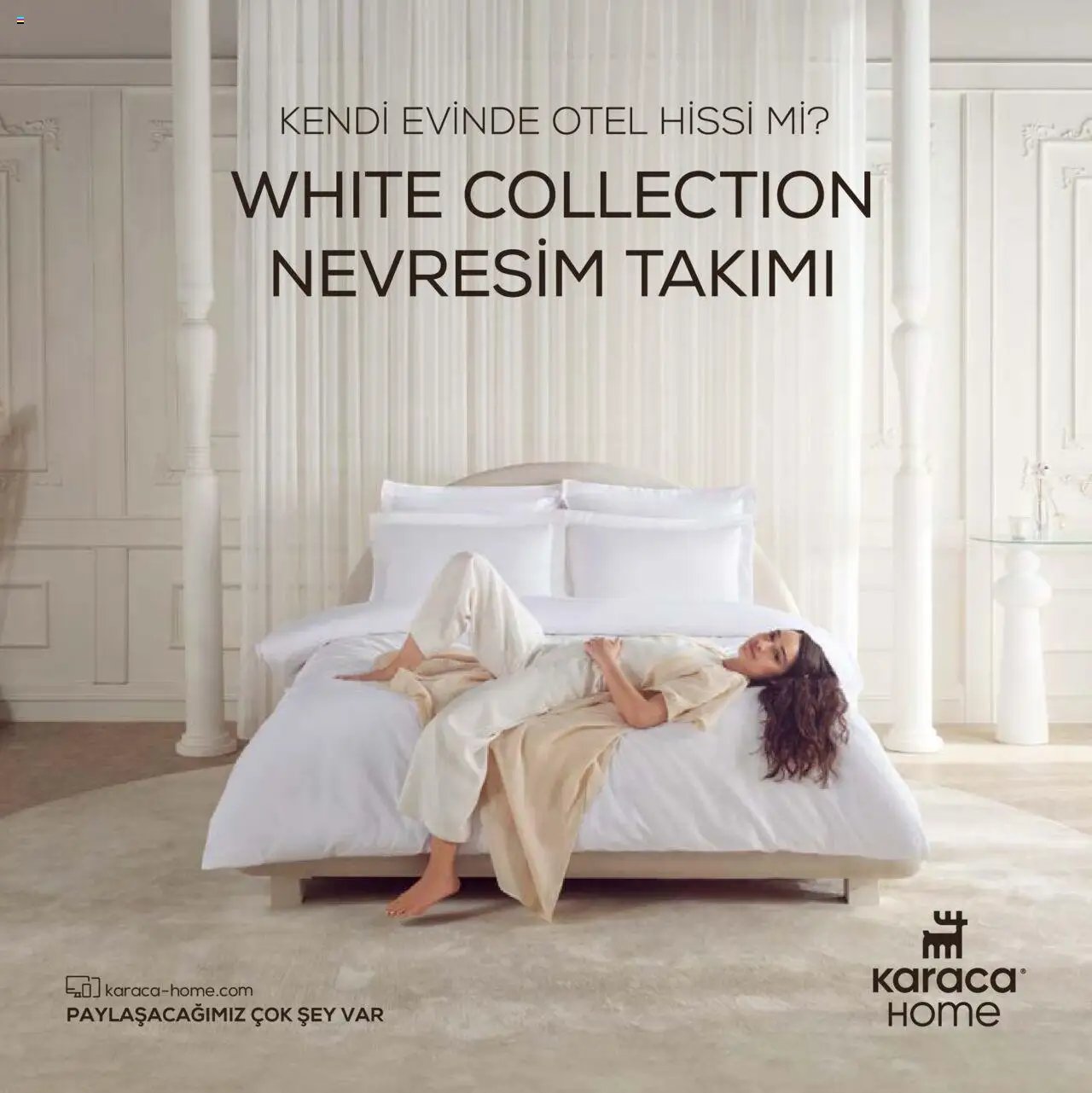 Karaca Home White Collection Sonbahar - Kış 2025/2026