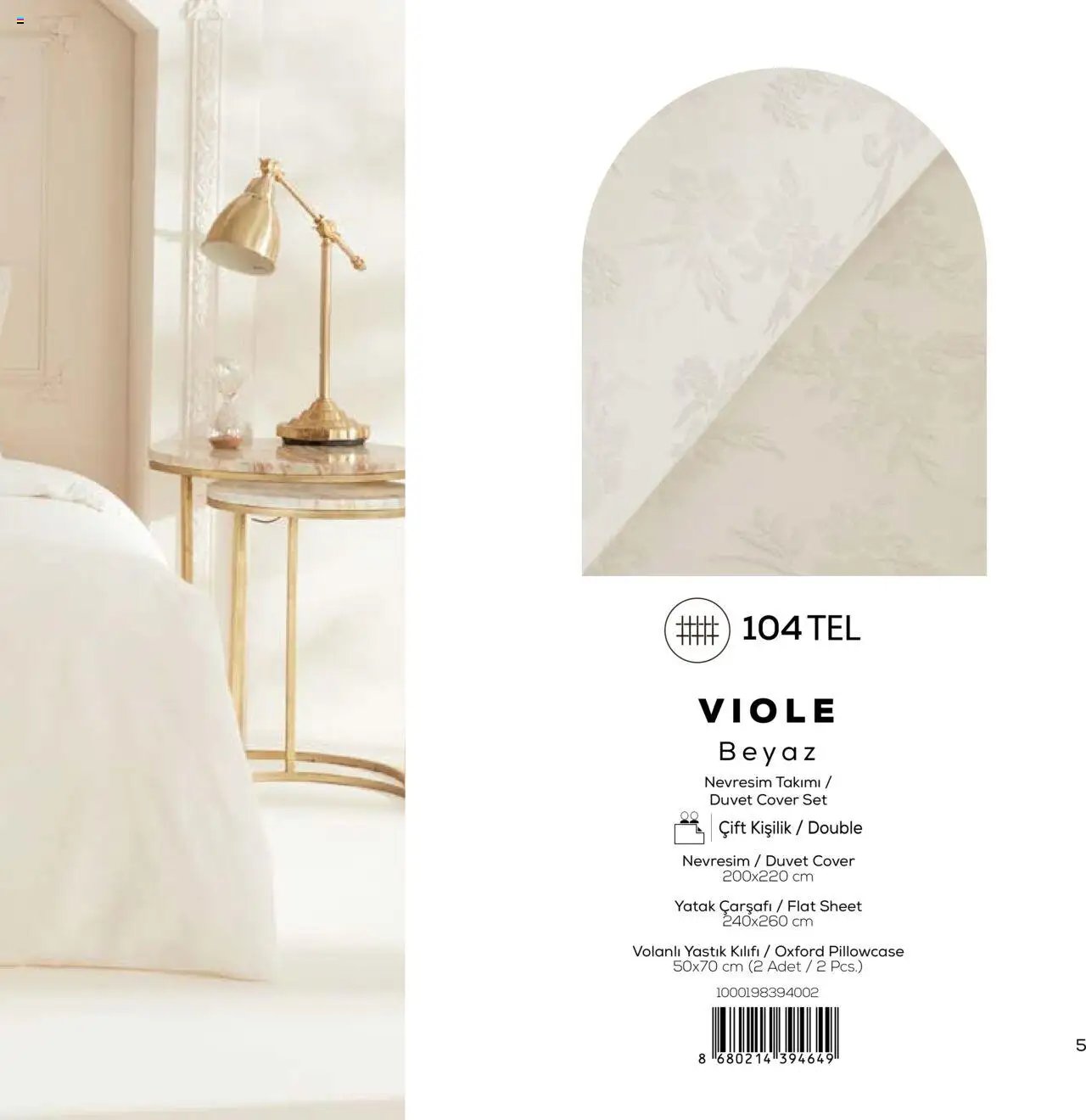 Karaca Home White Collection Sonbahar - Kış 2025/2026