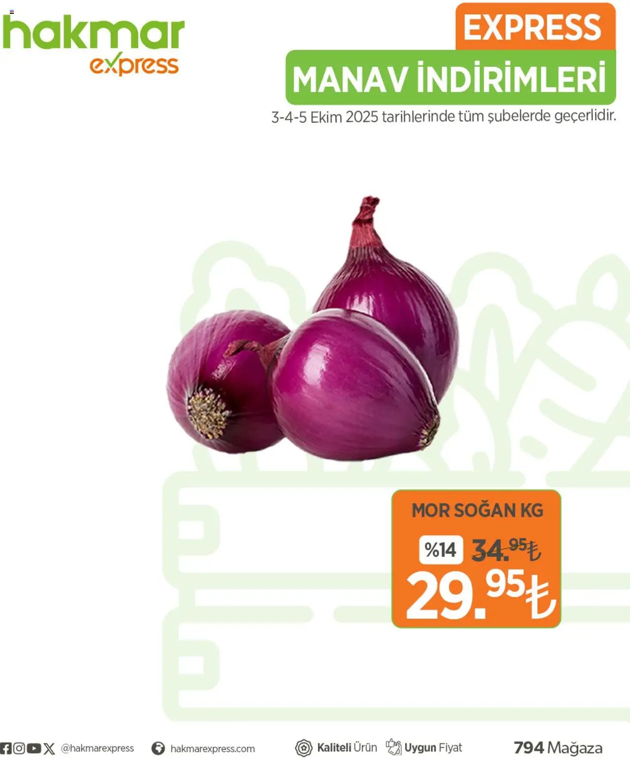 Hakmar Express Hafta Sonu Fırsatları