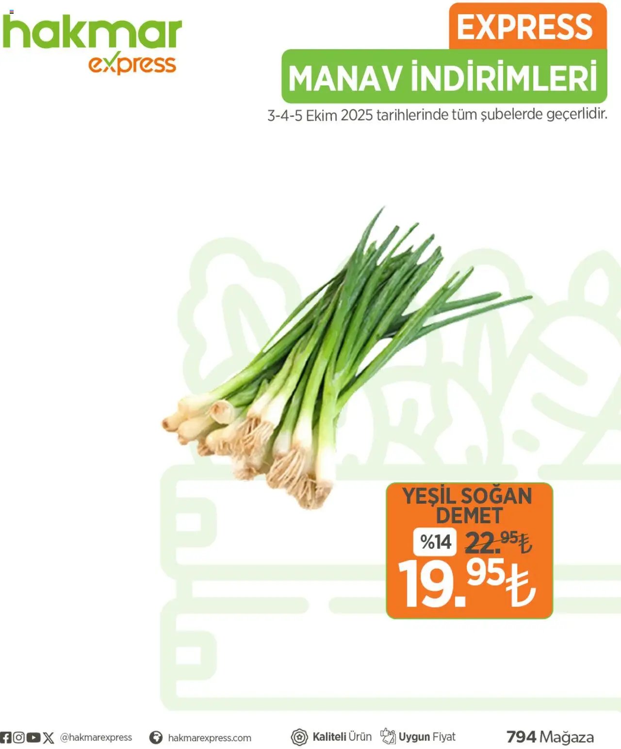 Hakmar Express Hafta Sonu Fırsatları