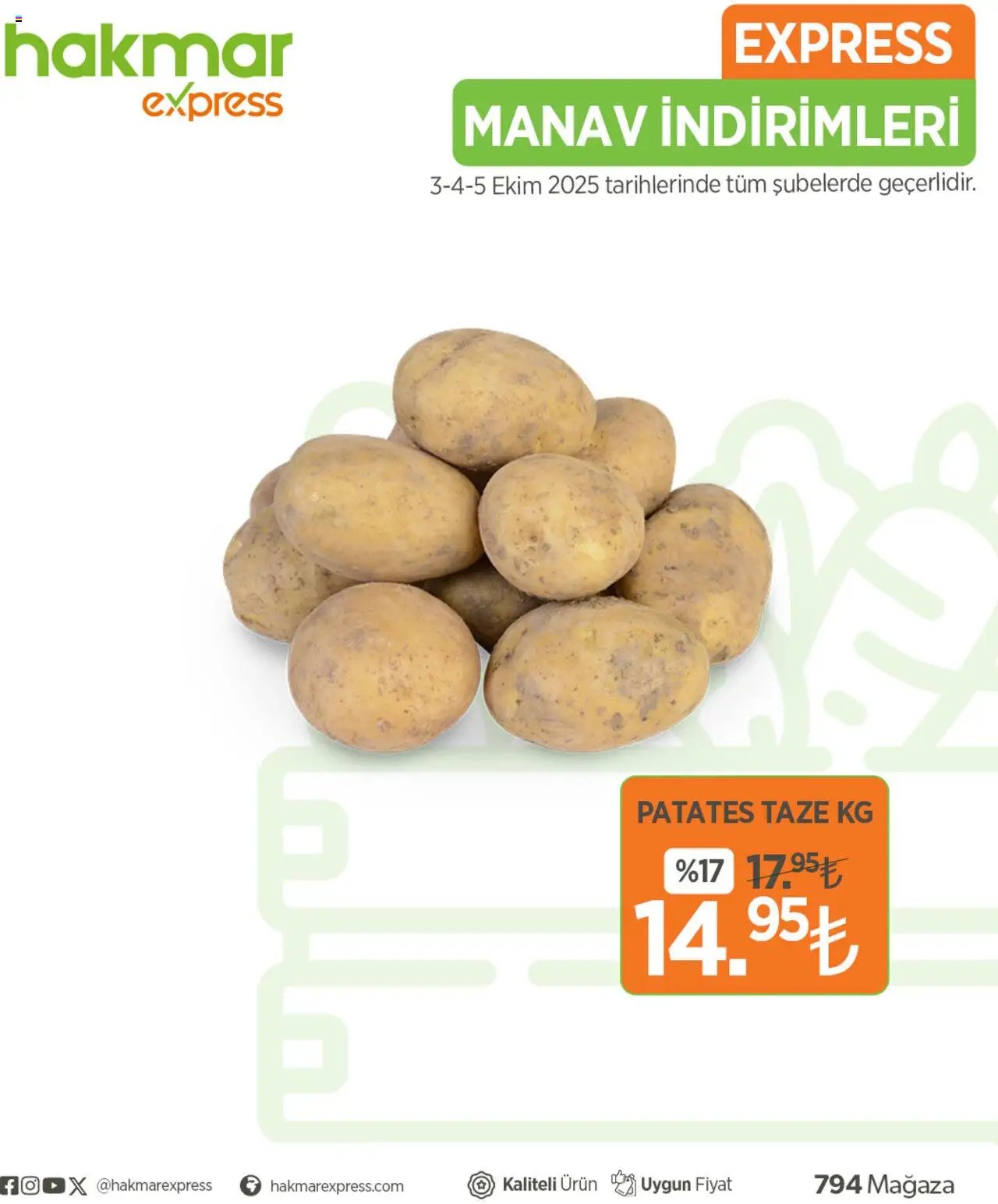 Hakmar Express Hafta Sonu Fırsatları