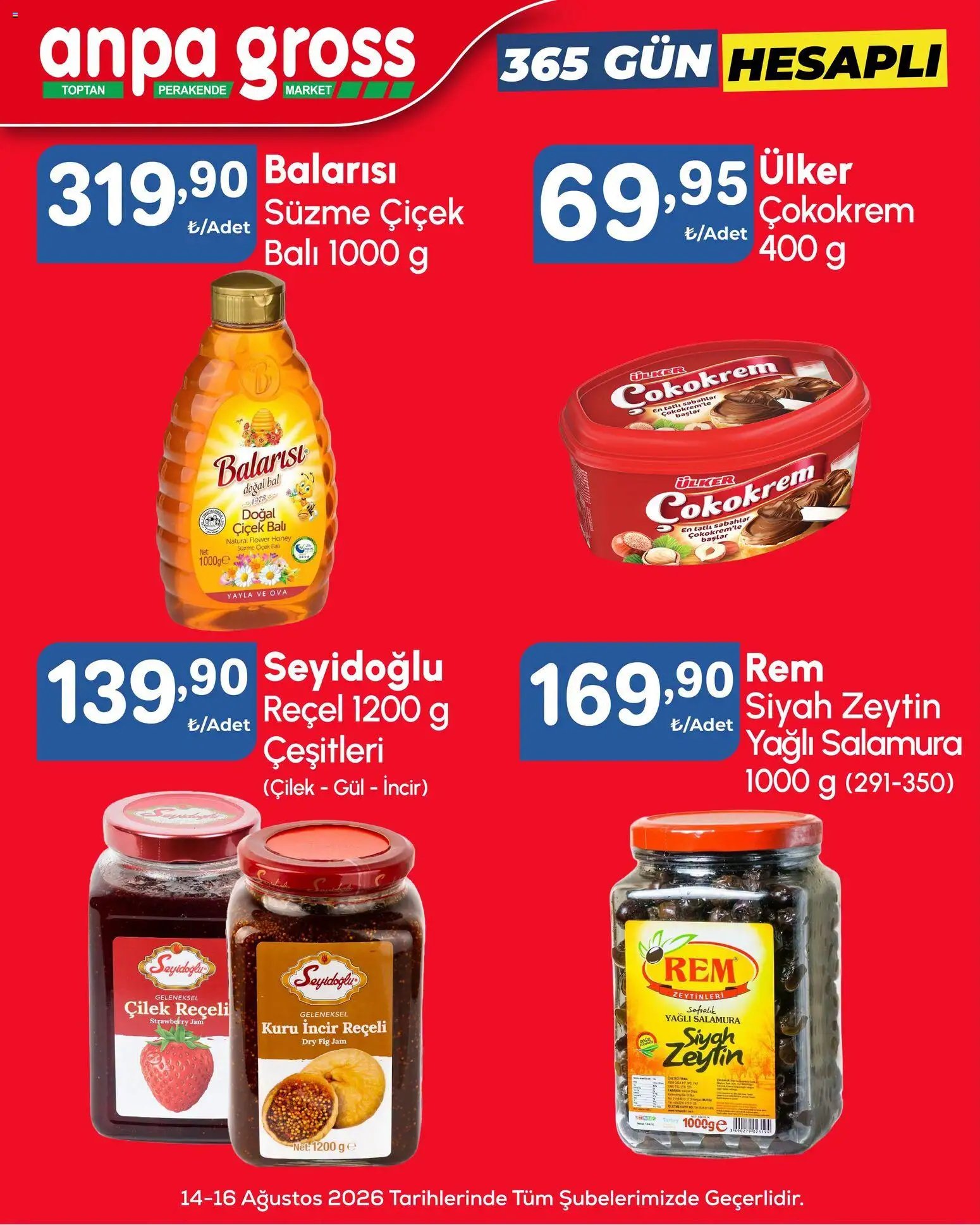 Anpa Gross - Hafta sonu fırsatları
