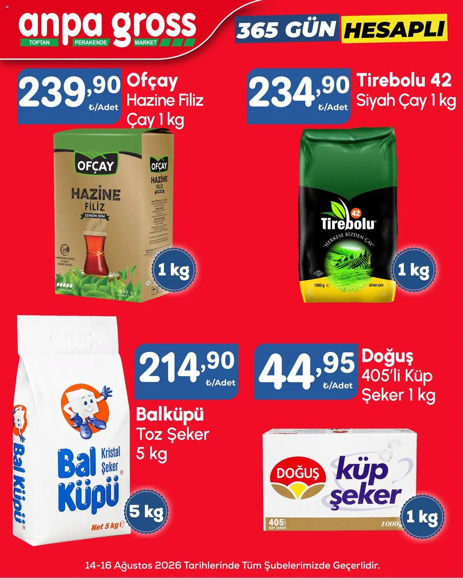 Anpa Gross - Hafta sonu fırsatları