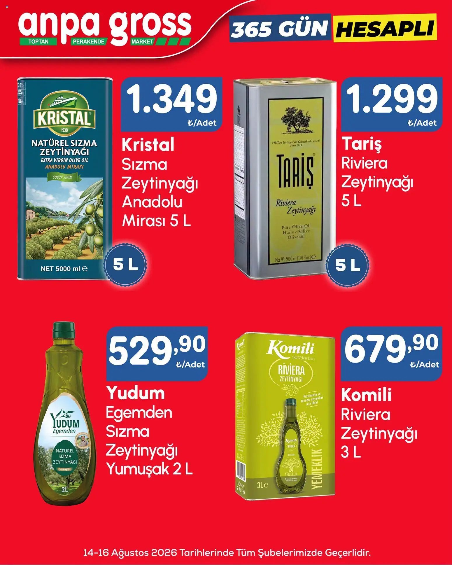Anpa Gross - Hafta sonu fırsatları