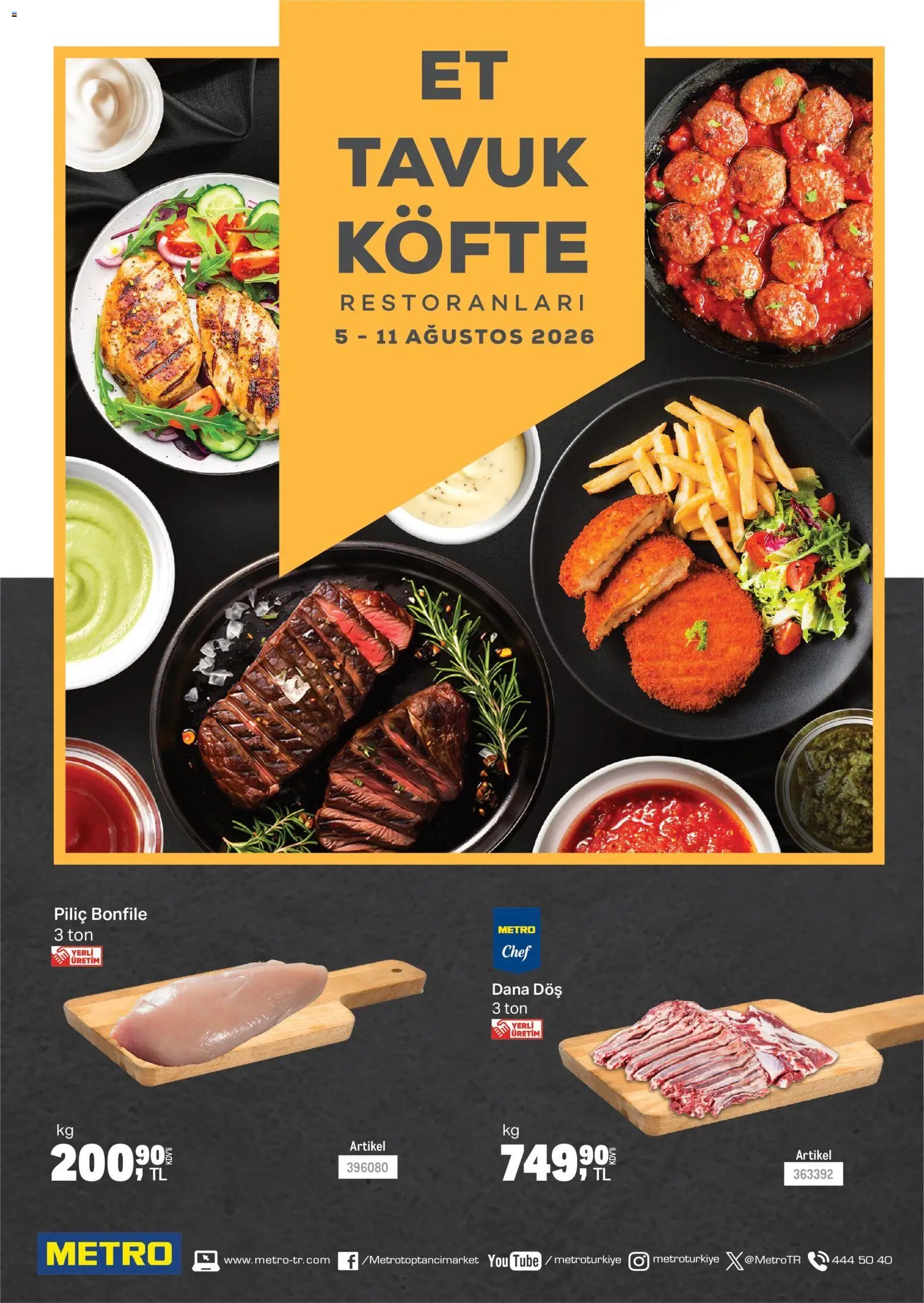 Metro - Et Tavuk Köfte