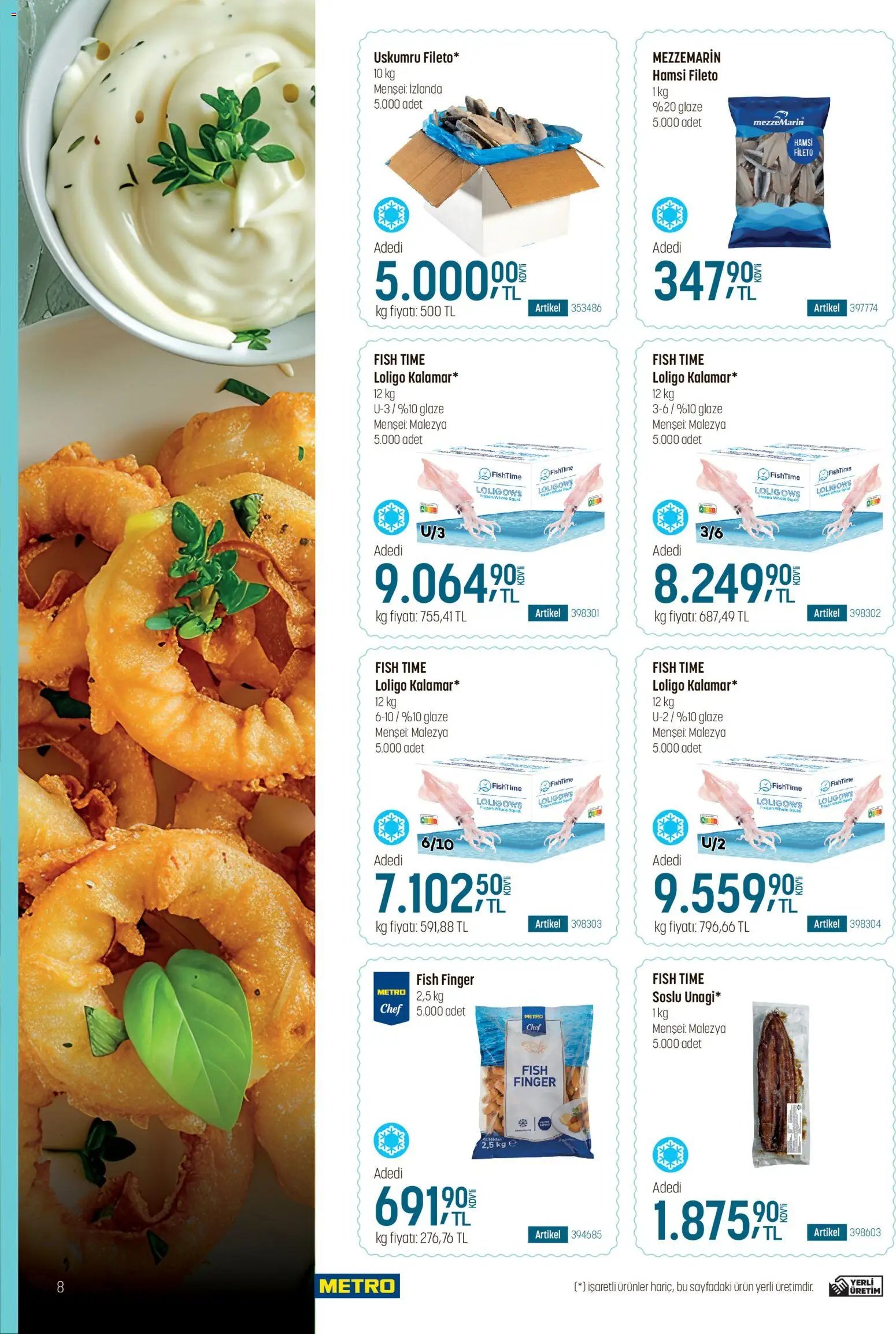 Metro - Balık Restoranları