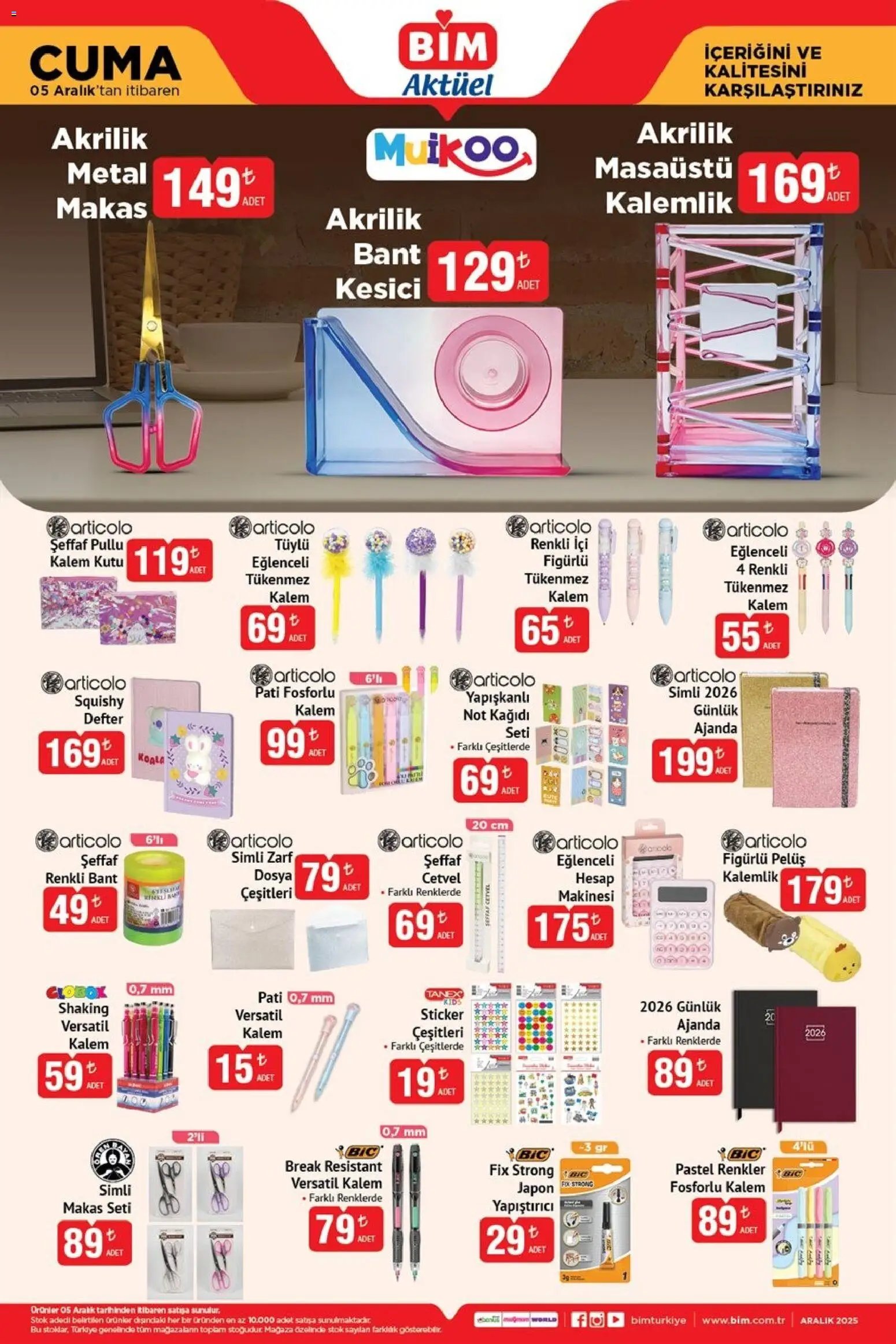 BİM Katalog Cuma