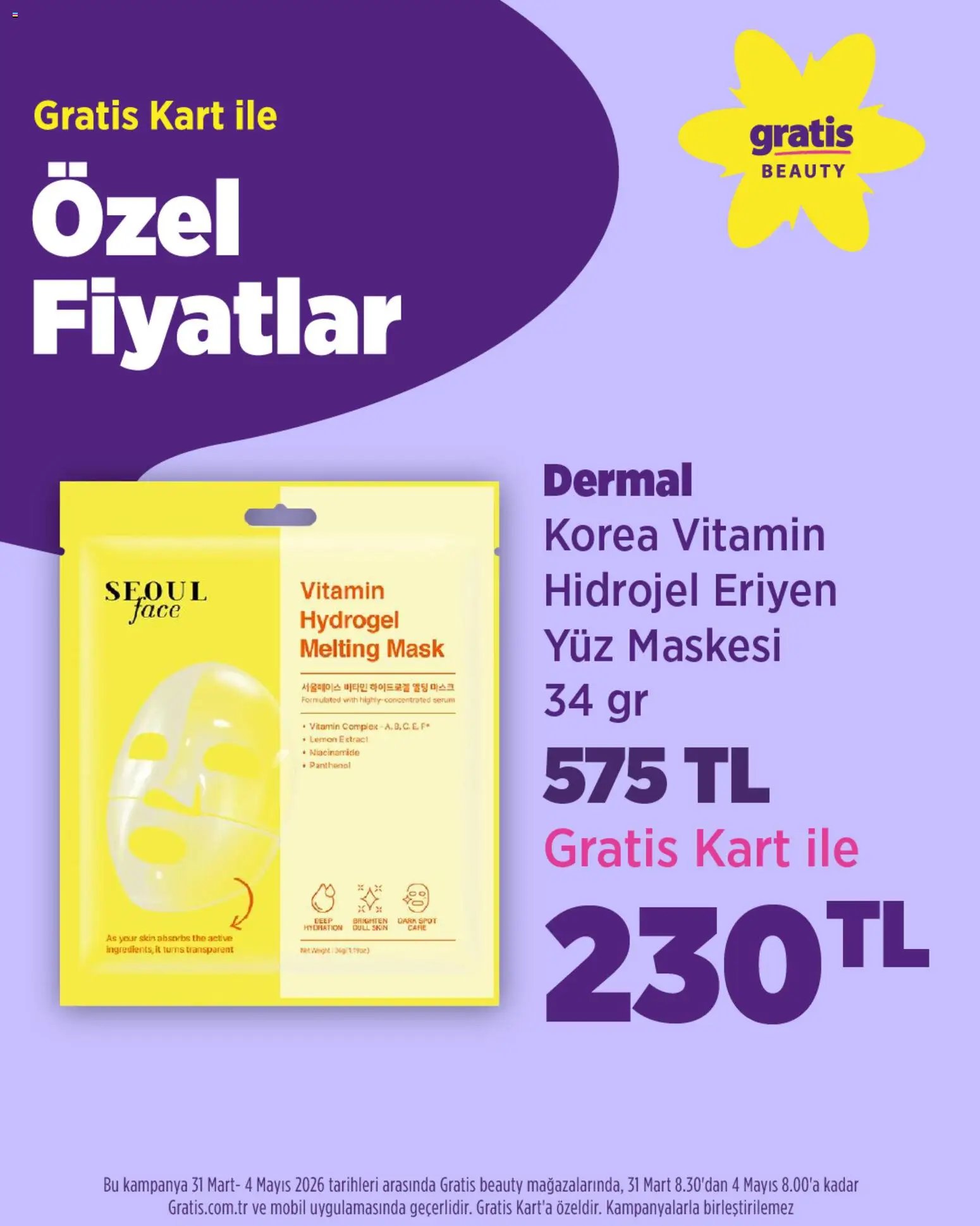 Gratis - Özel Fiyatlar