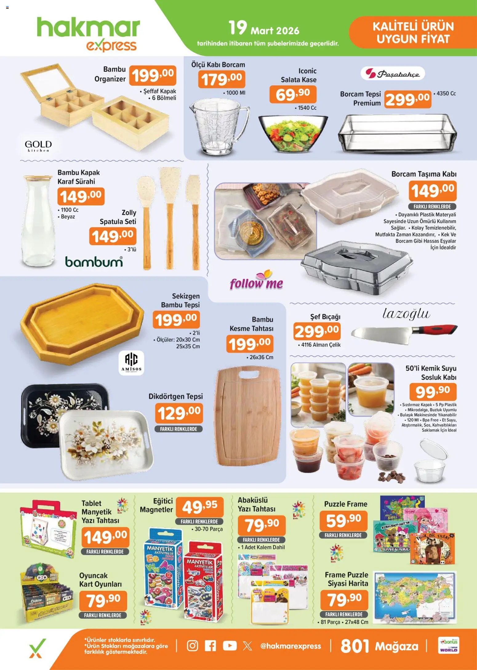 Hakmar Express - Perşembe Aktüel Ürünler