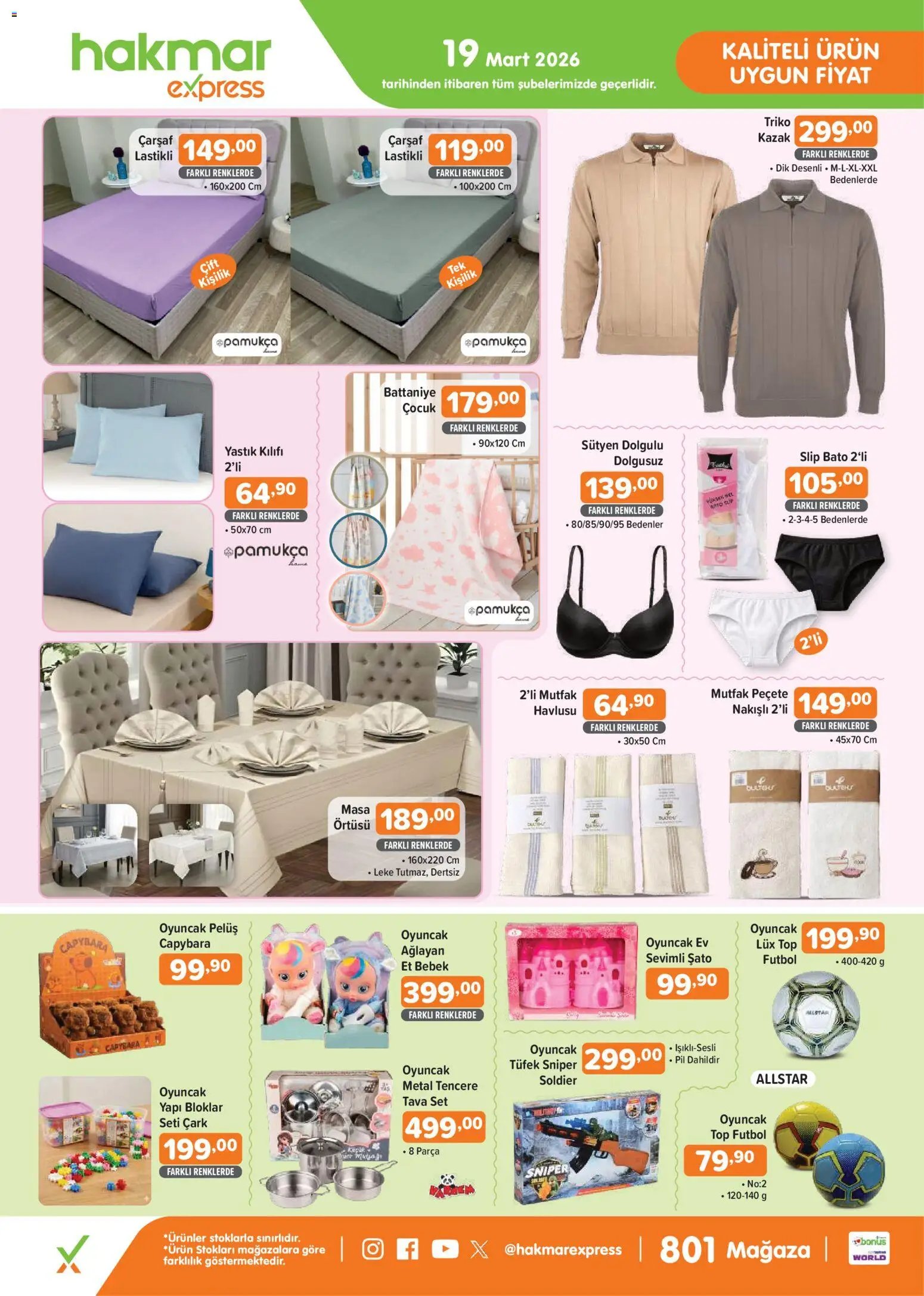 Hakmar Express - Perşembe Aktüel Ürünler