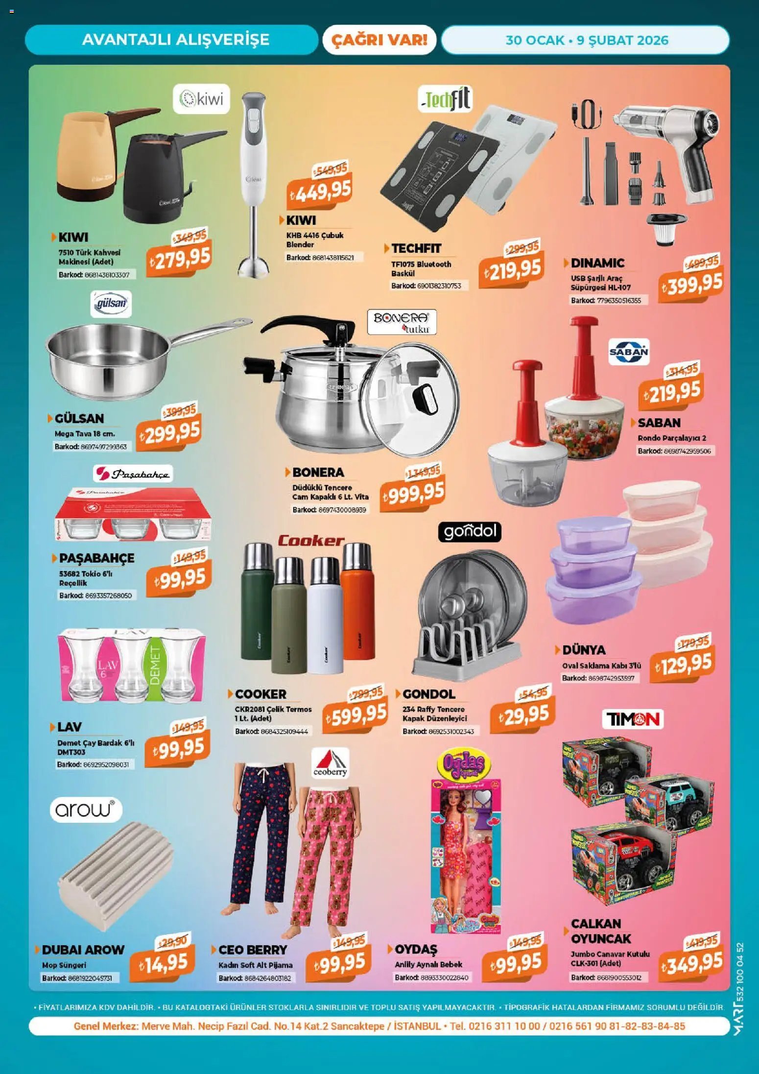 Çağrı Market Katalog