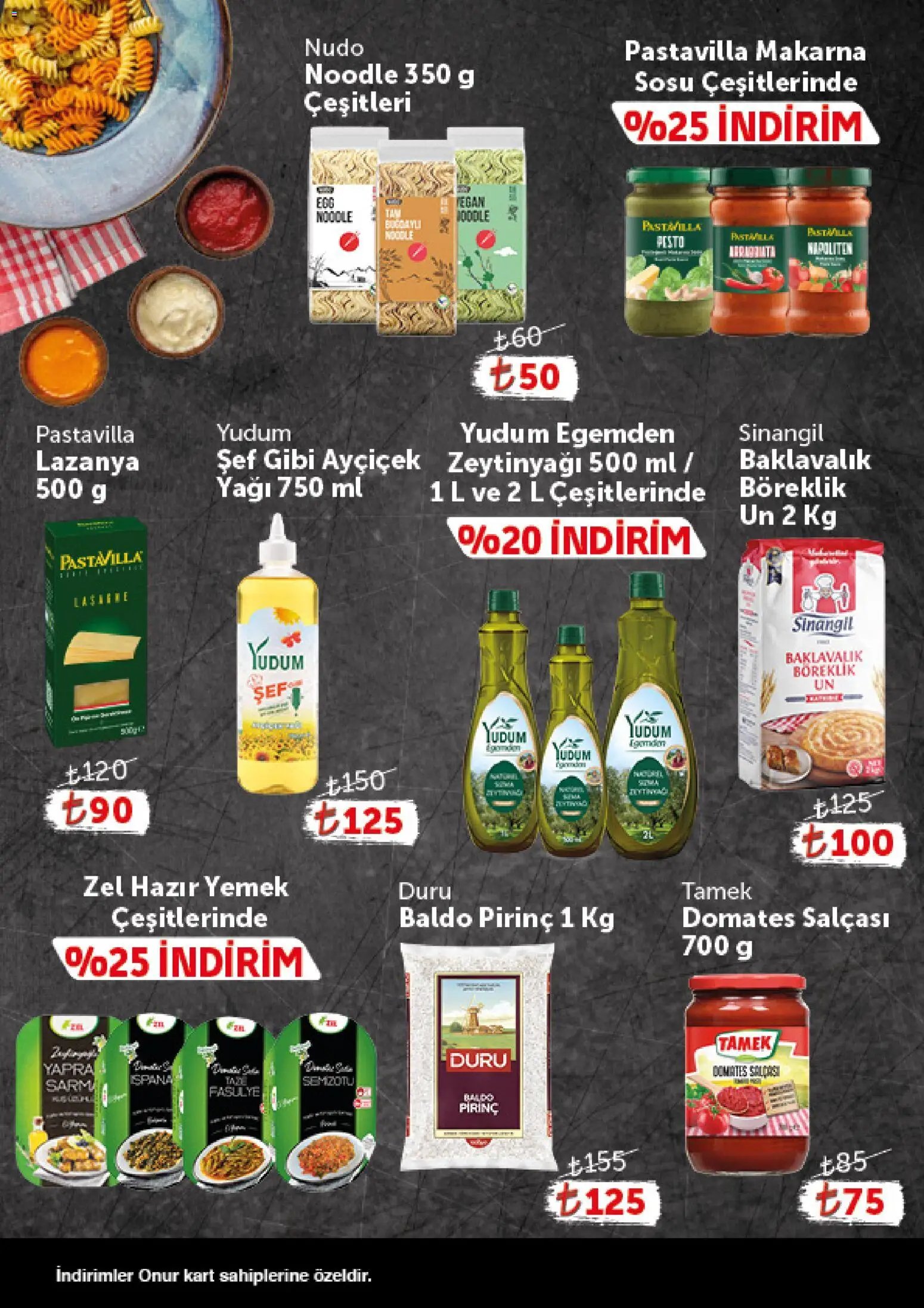 Onur Market - Katalog Gurme