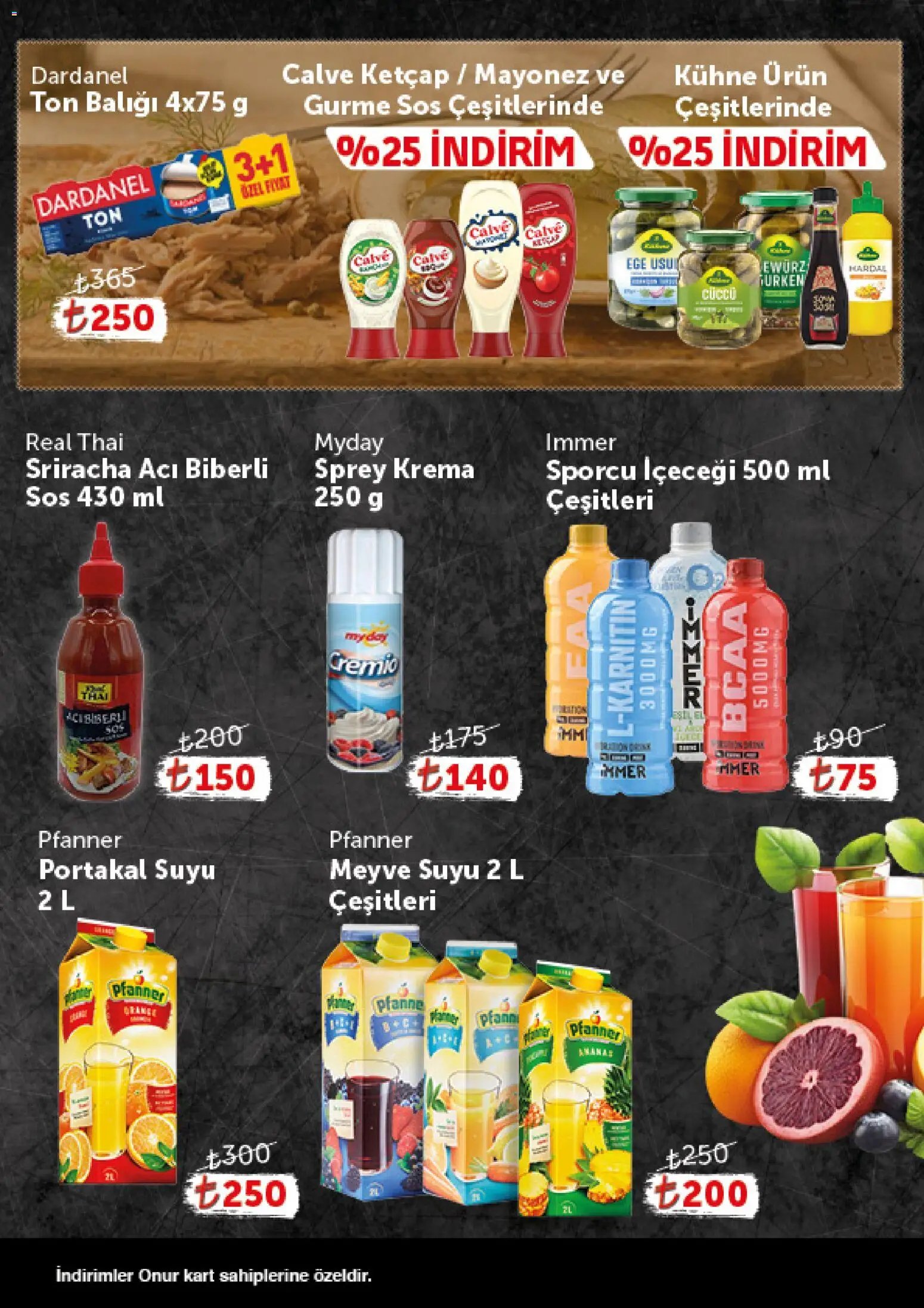 Onur Market - Katalog Gurme