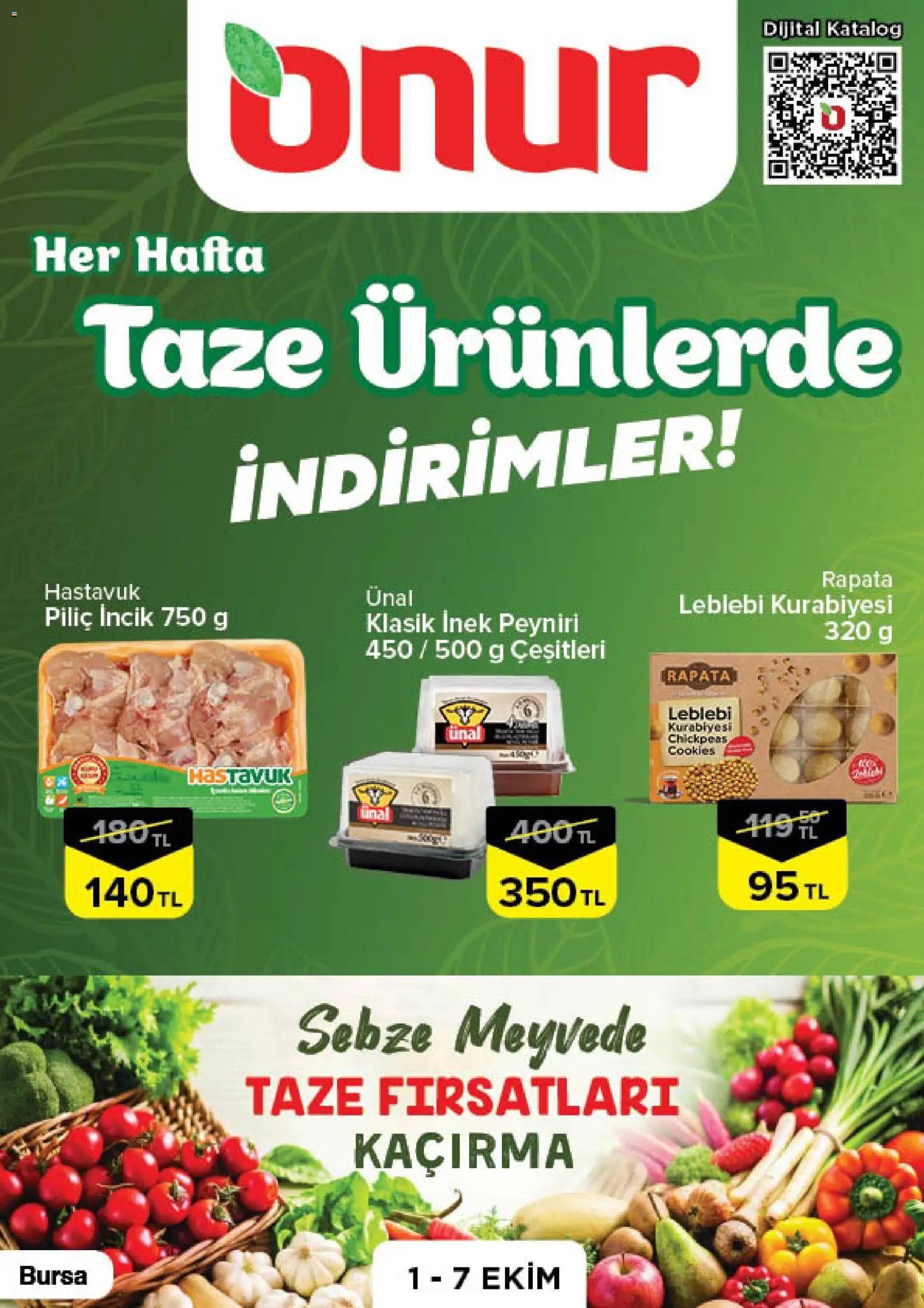 Onur Market - Taze Ürünlerde İndirimler Bursa