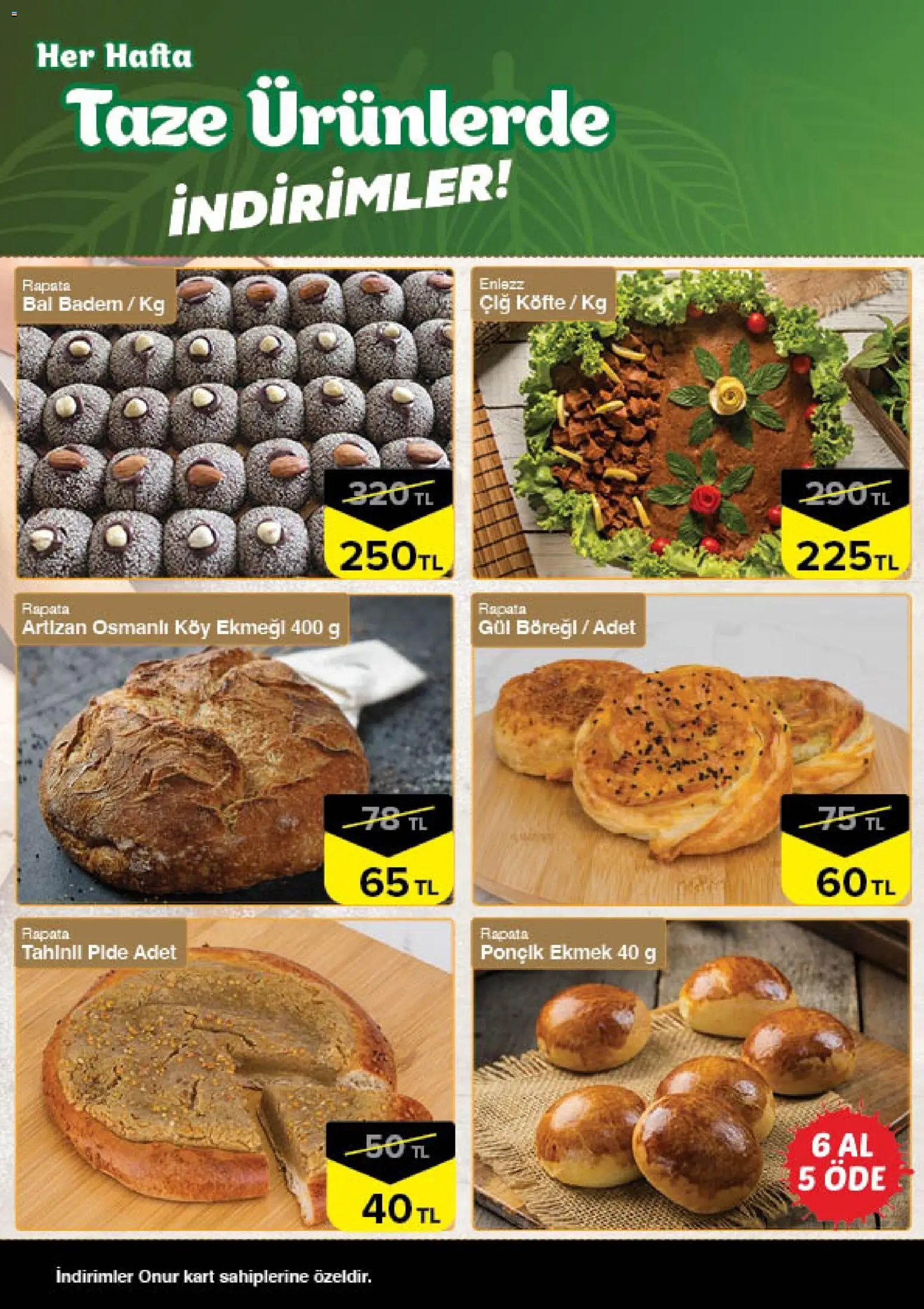 Onur Market - Taze Ürünlerde İndirimler Bursa
