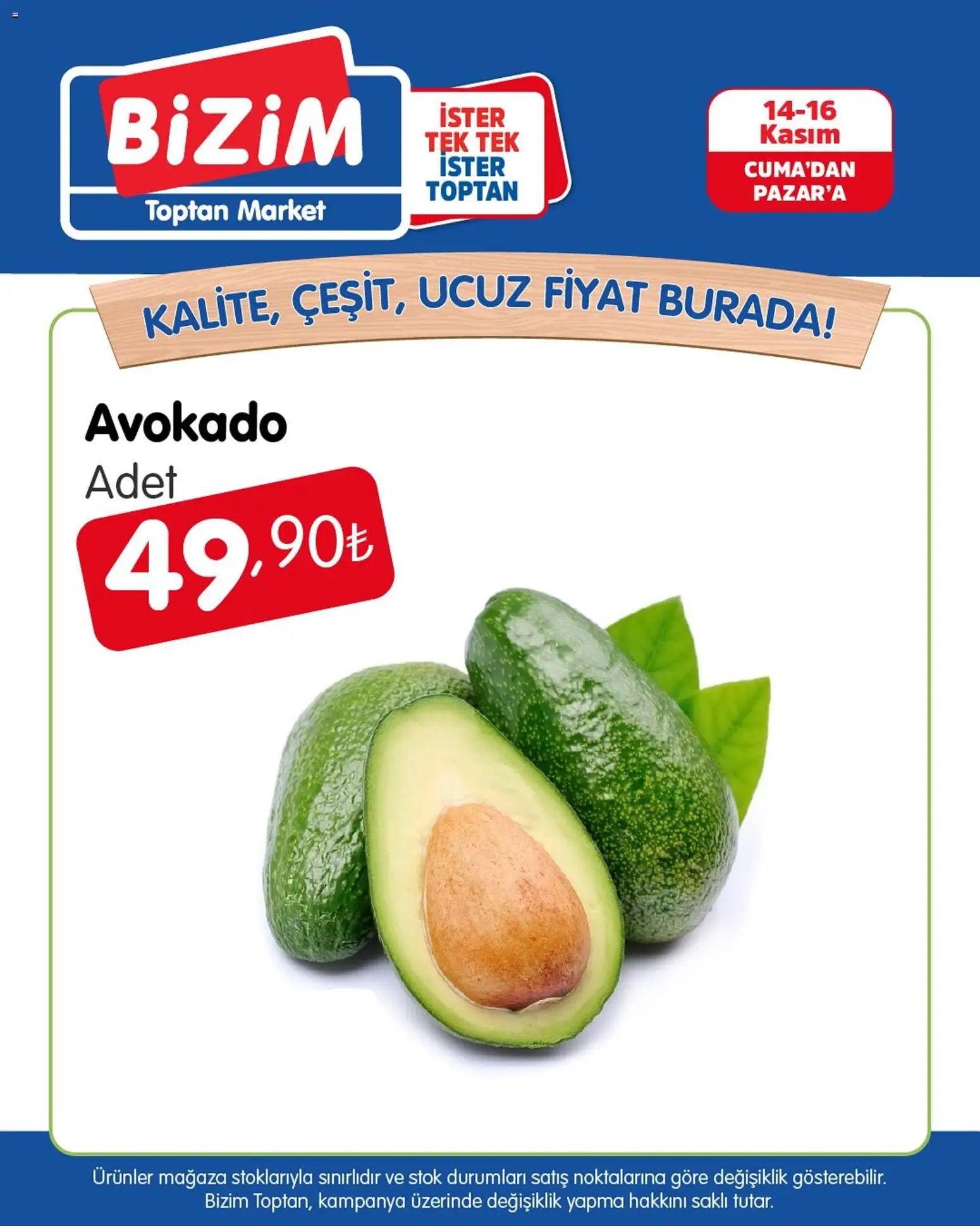Bizim Toptan Meyve Sebze