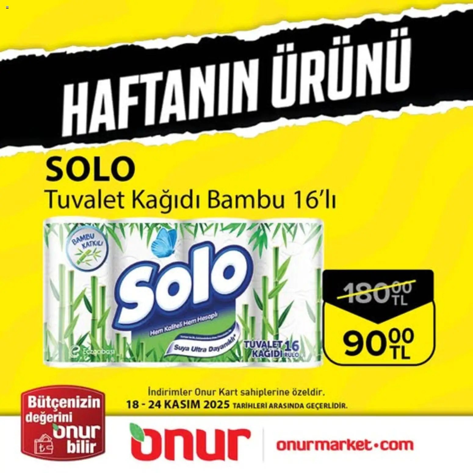 Onur Market Haftanın Ürünü