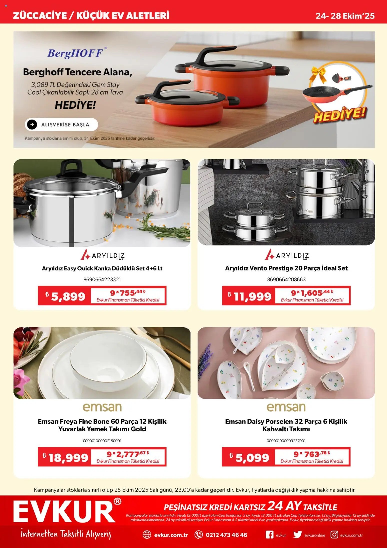 Evkur Muhteşem Fırsatlar