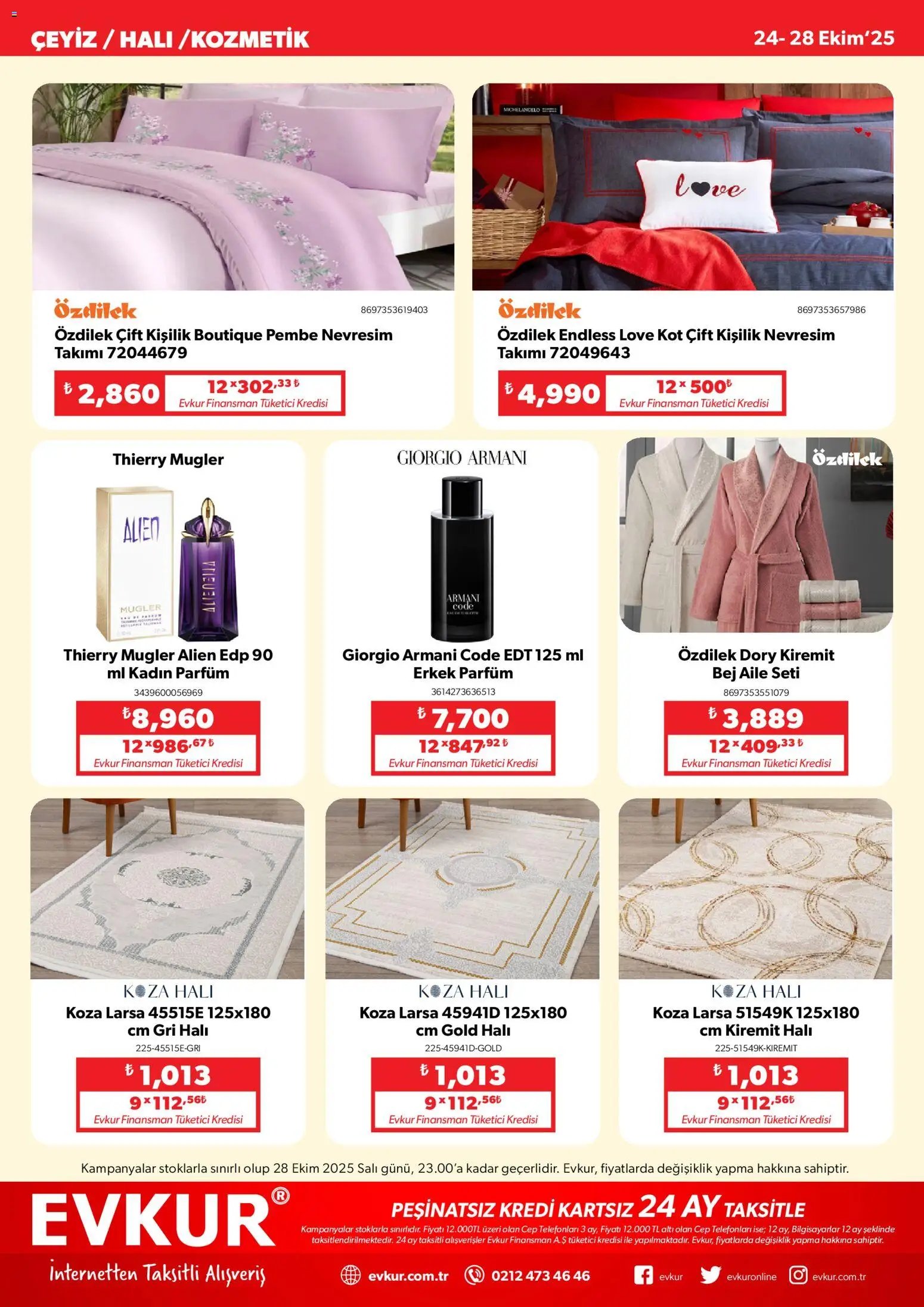 Evkur Muhteşem Fırsatlar