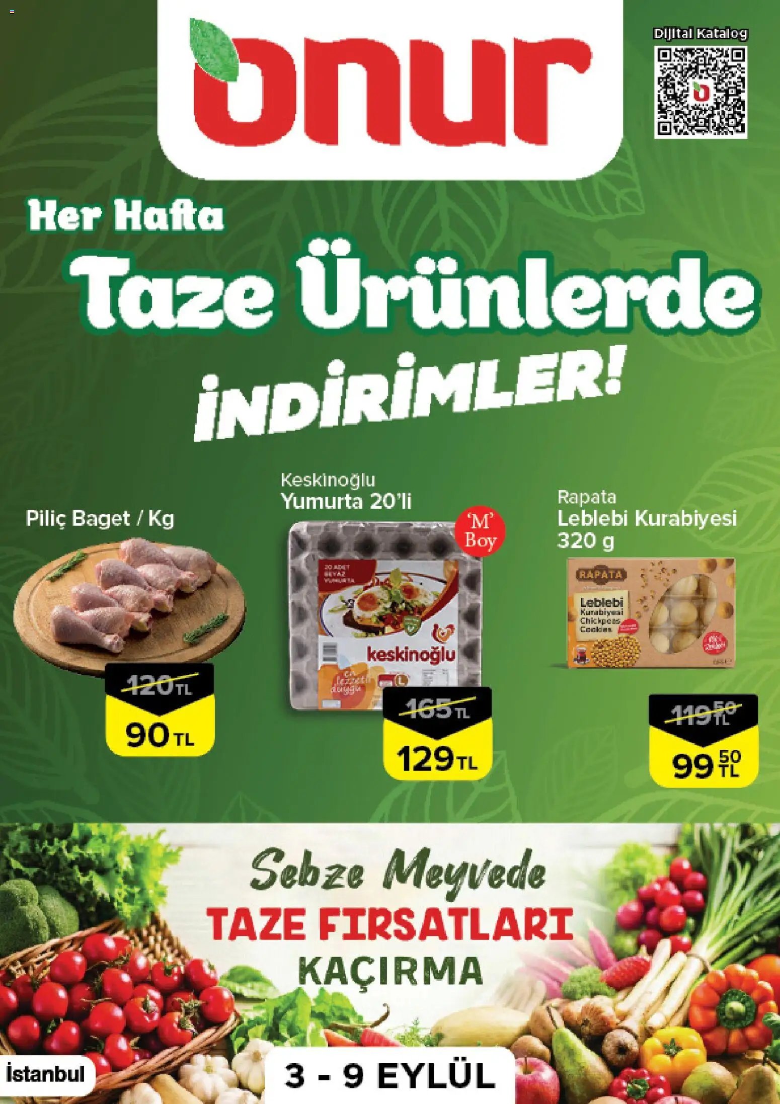 Onur Market - Taze Ürünlerde İndirimler