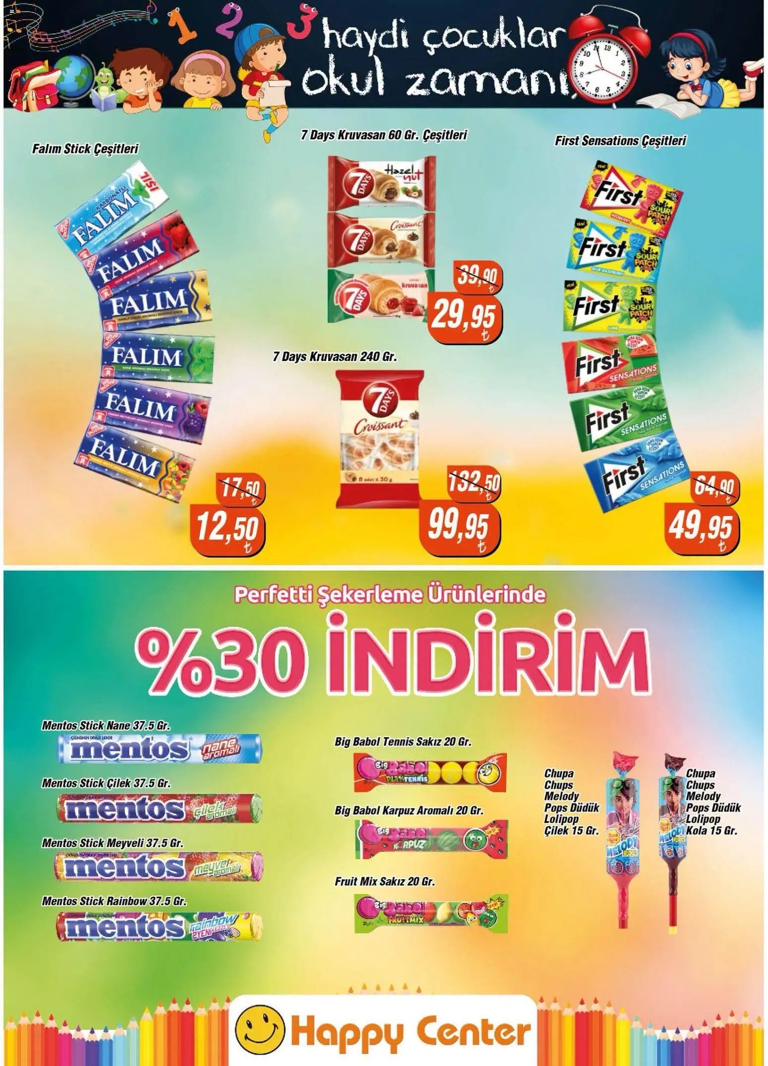 Happy Center - Okula Dönüş