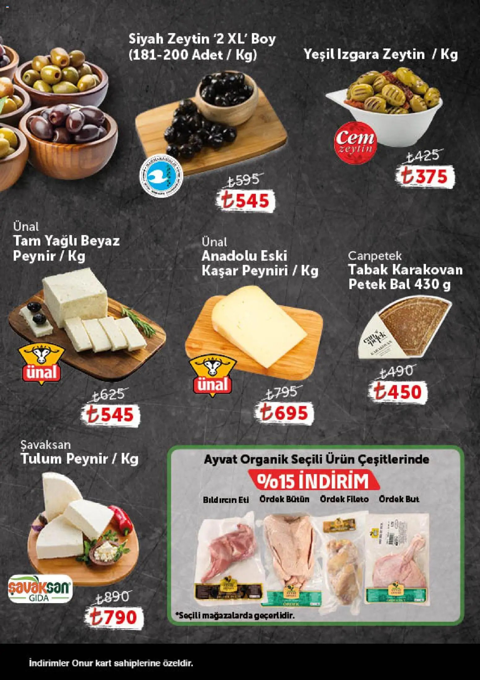Onur Market - Katalog Gurme