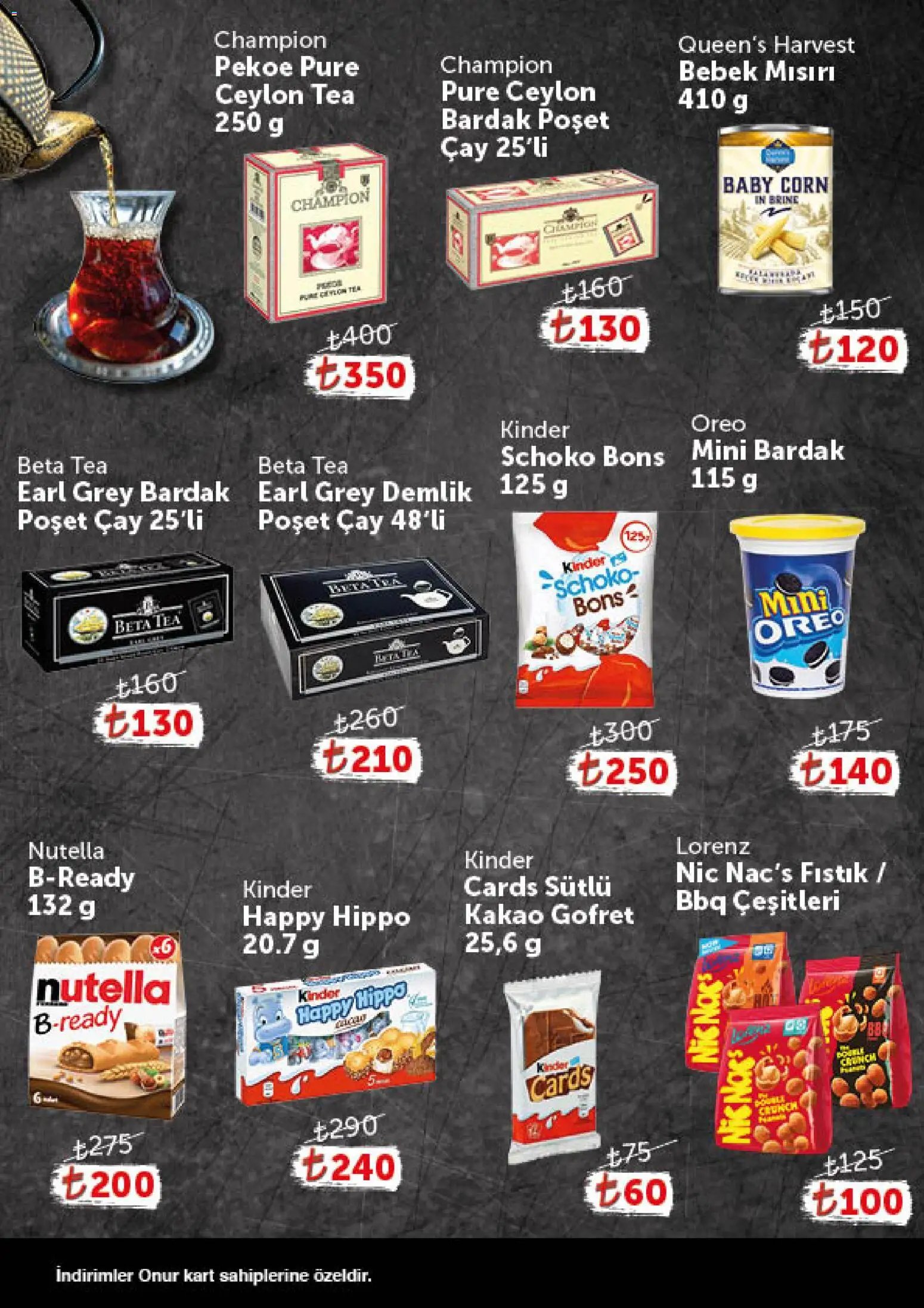 Onur Market - Katalog Gurme