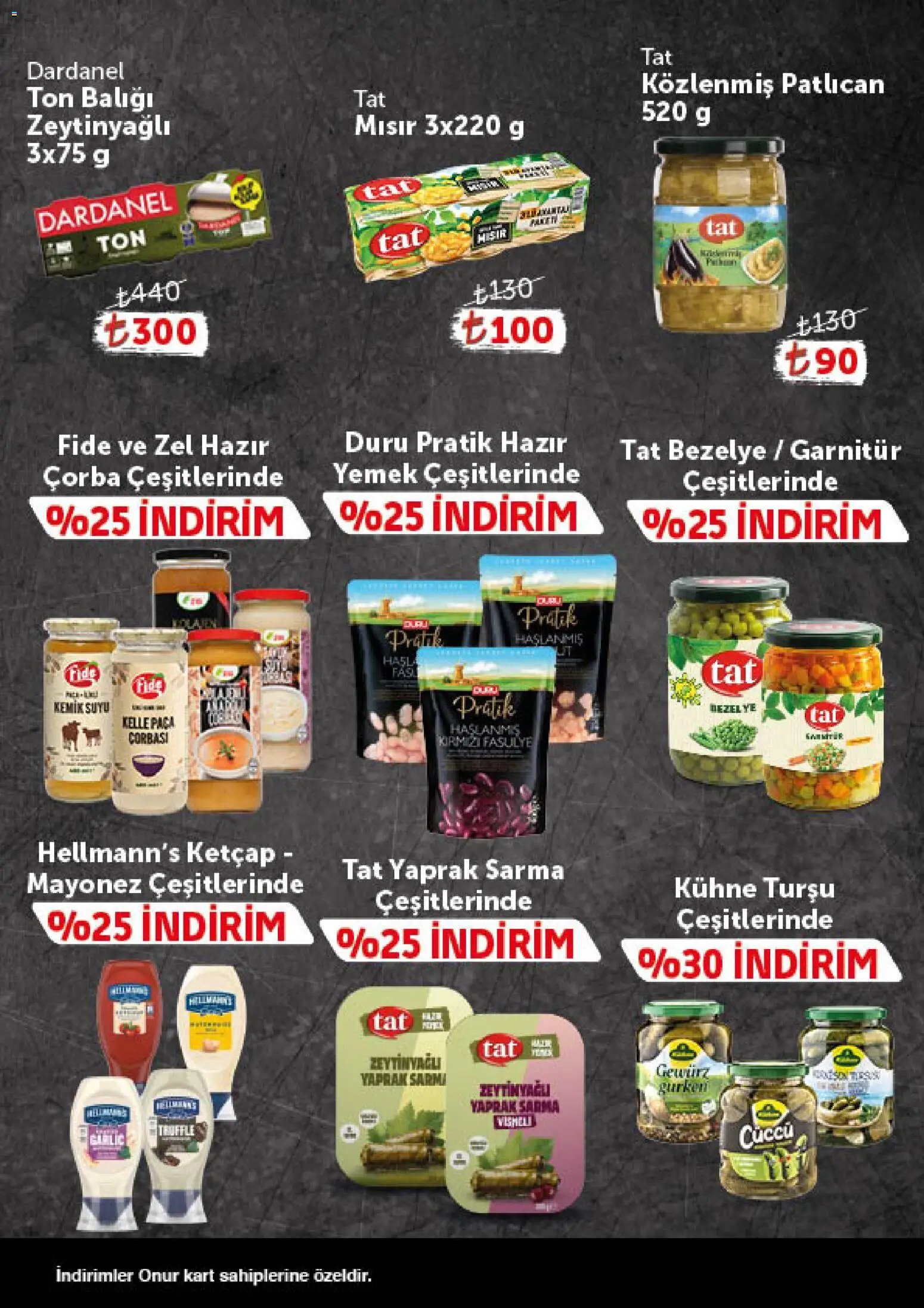 Onur Market - Katalog Gurme