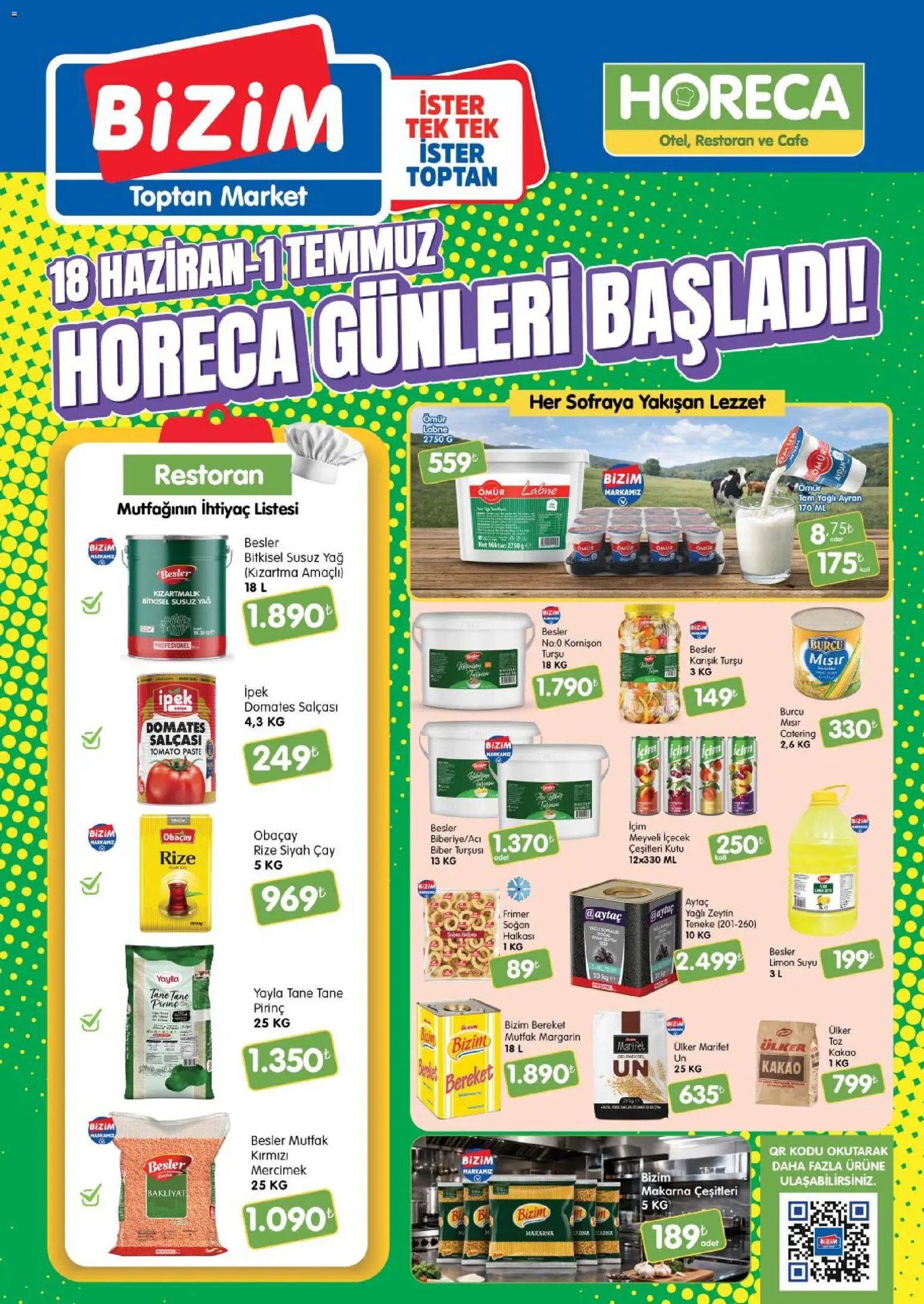 Bizim Toptan - Horeca kataloğu
