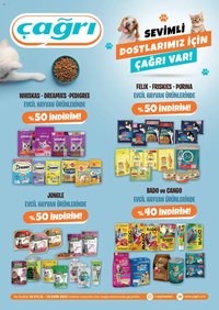 Çağrı Market Sevimli Dostlarımız İçin Çağrı Var!