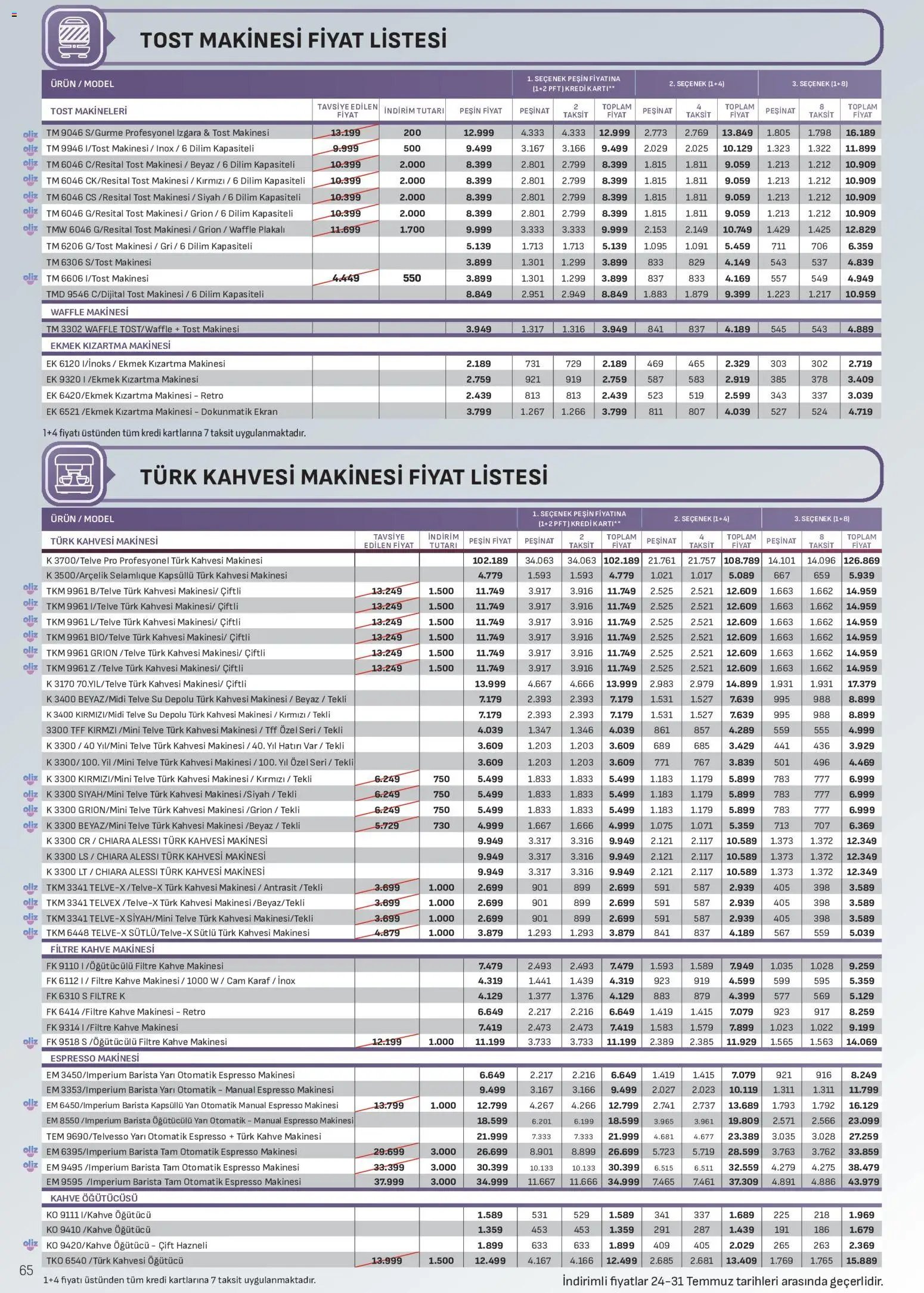 Arçelik Katalog